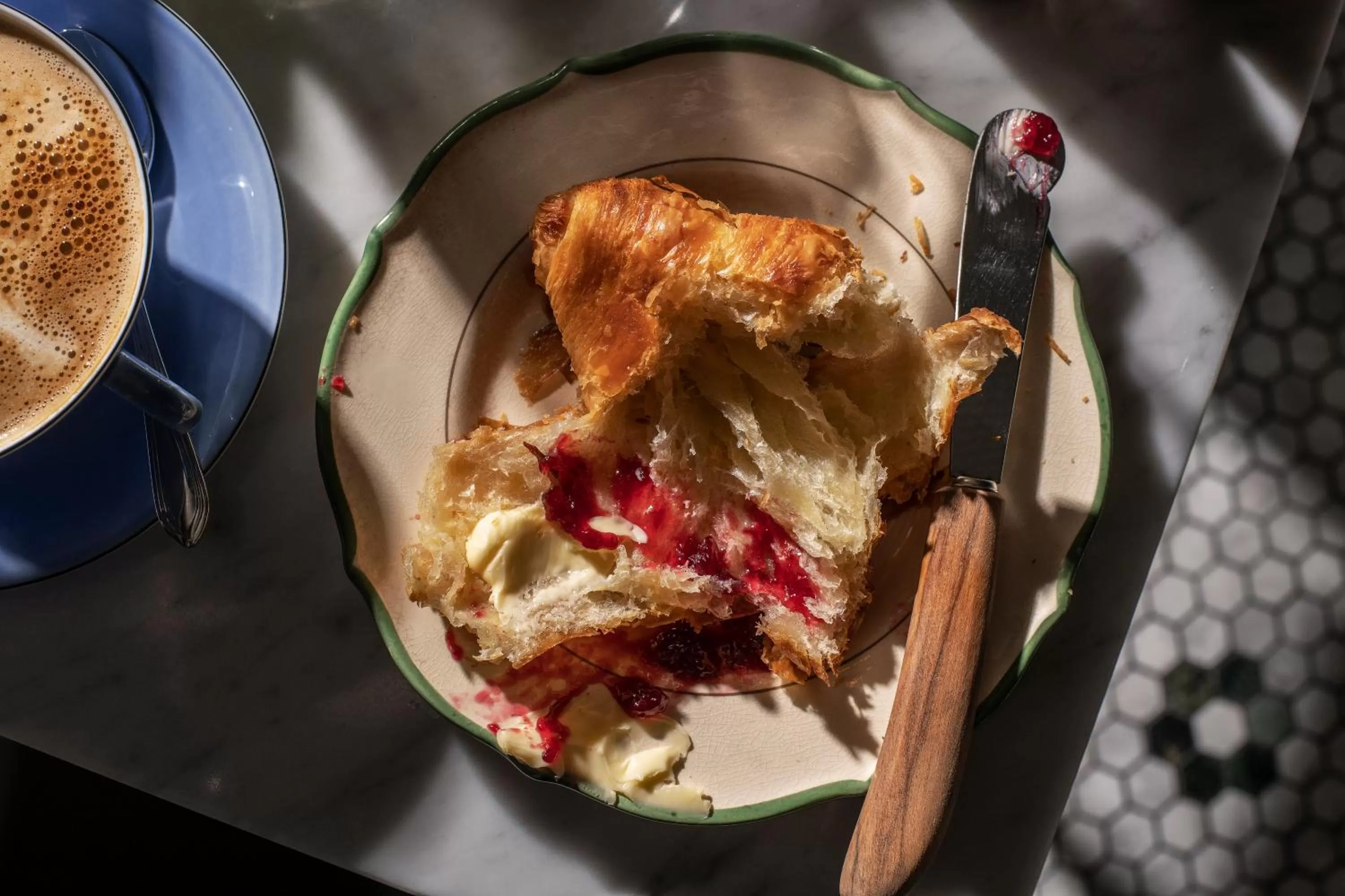 Food close-up in The Sparrow Hotel