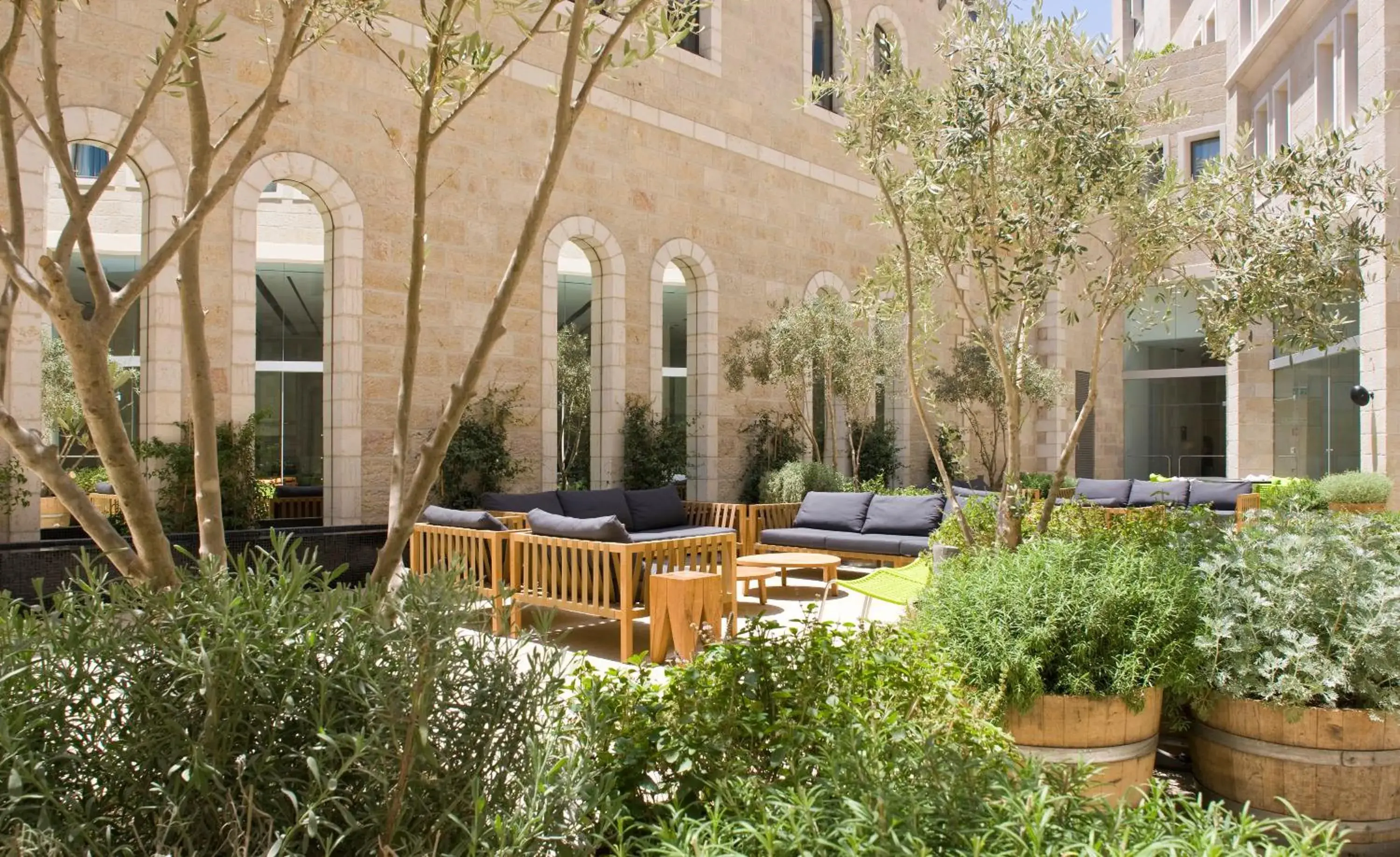 Balcony/Terrace in Mamilla Hotel