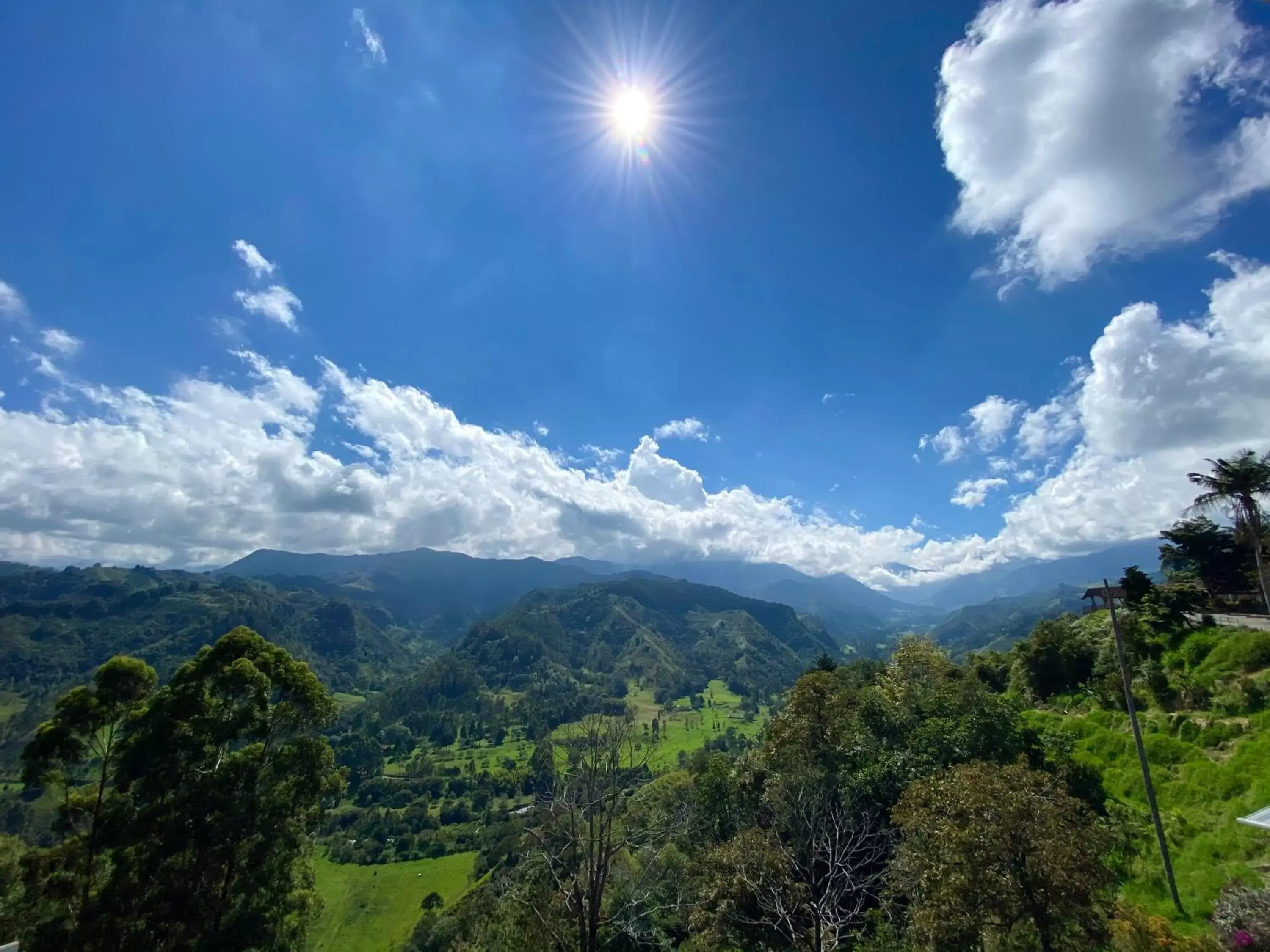 Mountain View in Hotel El Mirador del Cocora