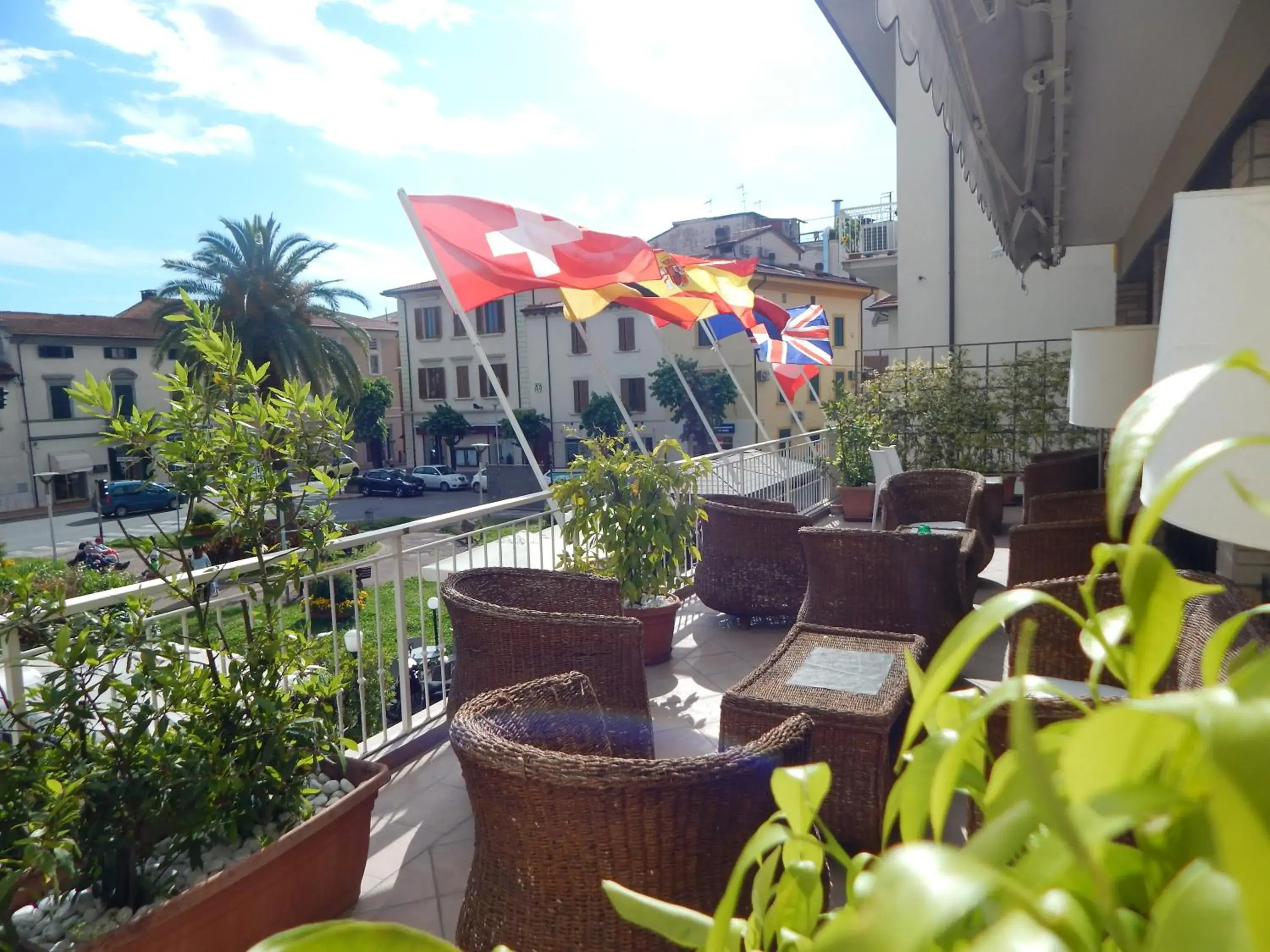 Balcony/Terrace, Patio/Outdoor Area in Park Hotel