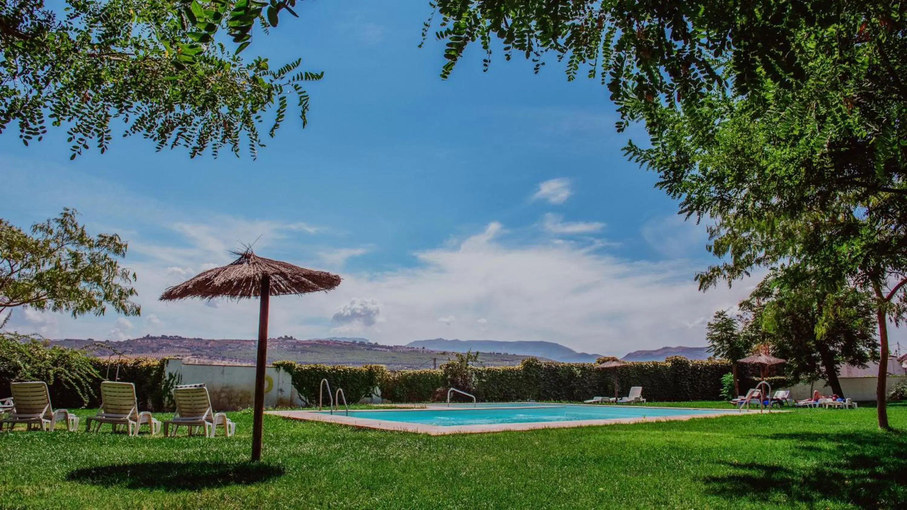 Garden, Swimming Pool in Hotel Boutique Molino del Arco