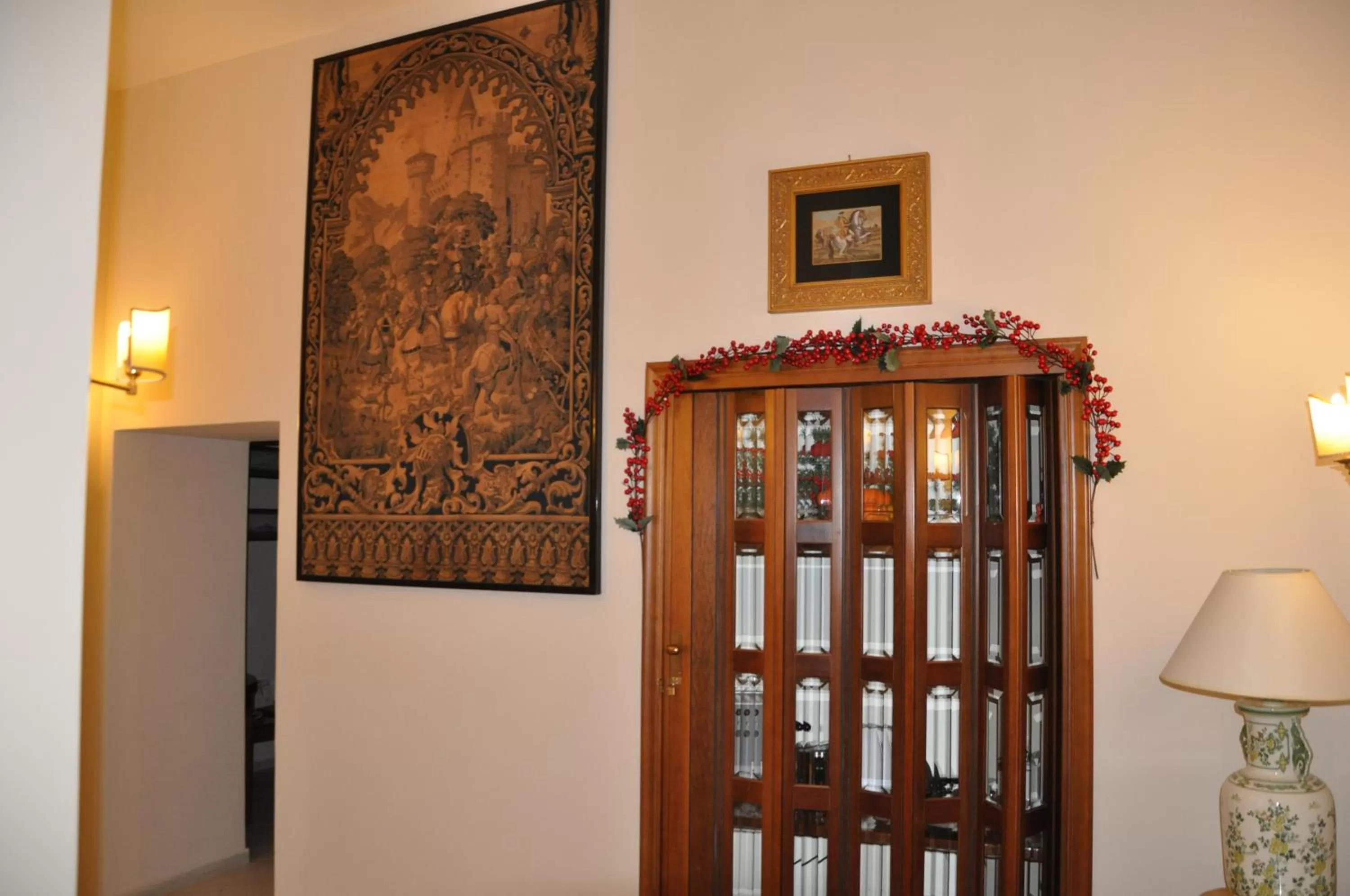 Decorative detail in Domus Borbonica