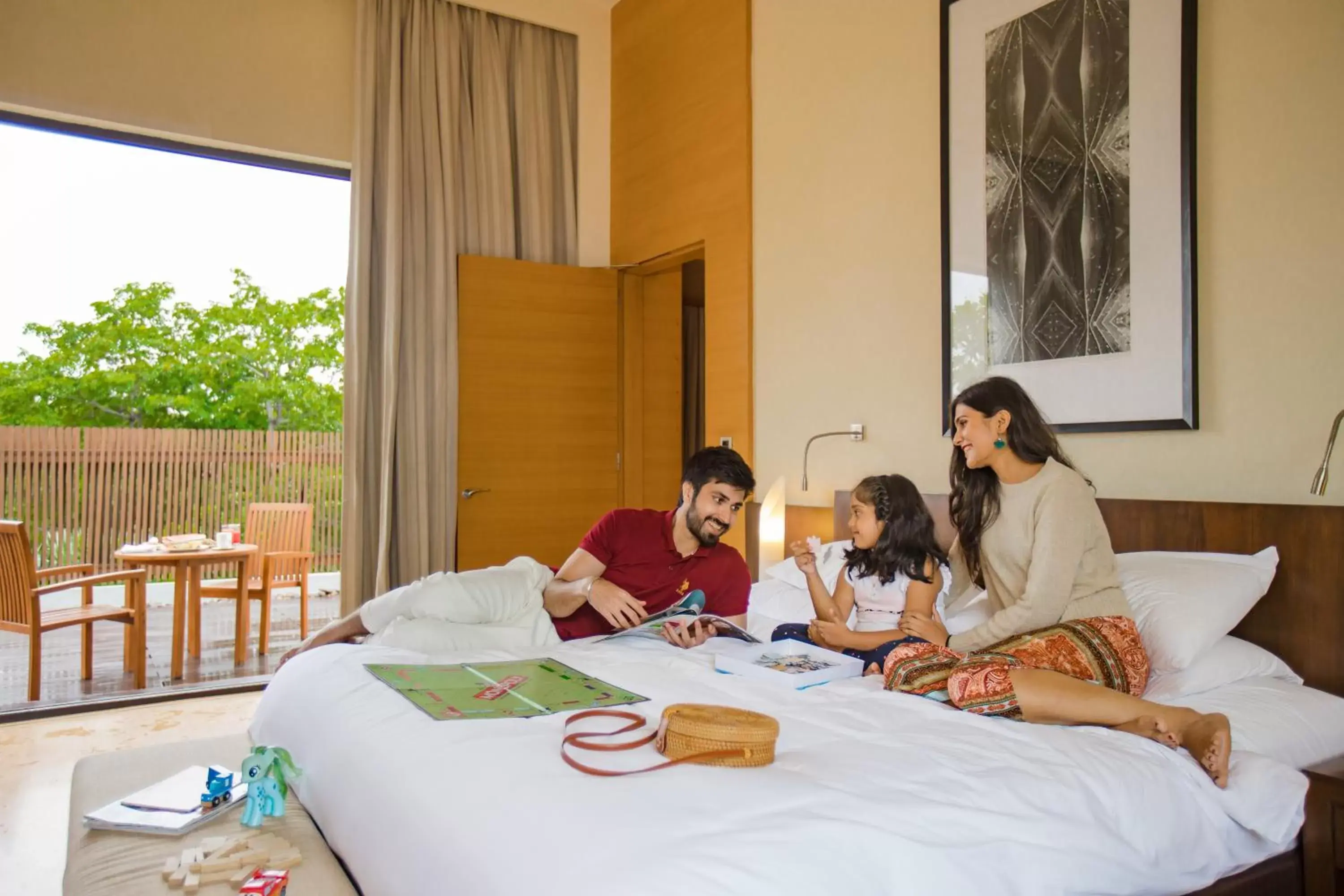 Family in Hyatt Hyderabad Gachibowli