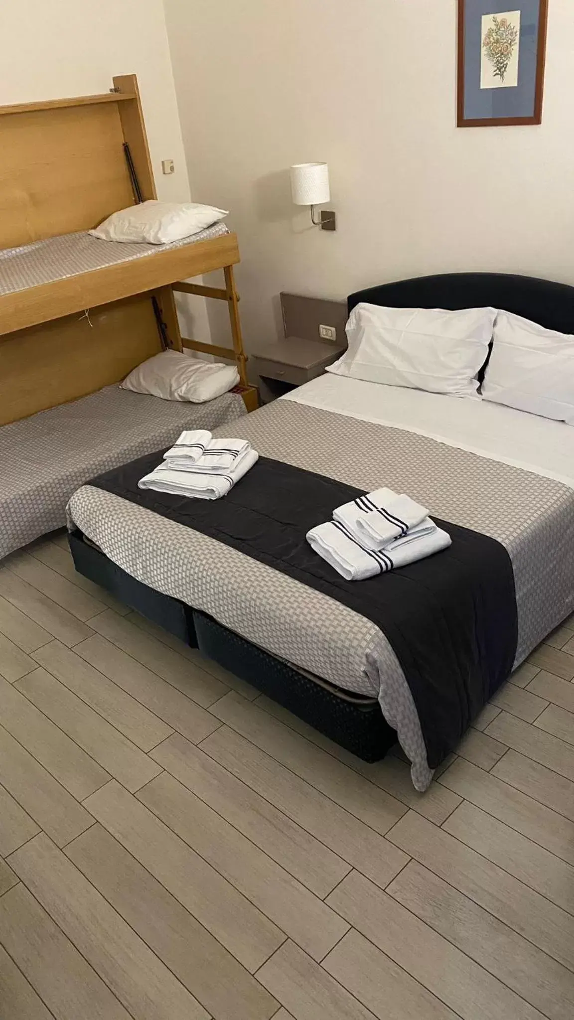 Bed in Hotel Fiorentina