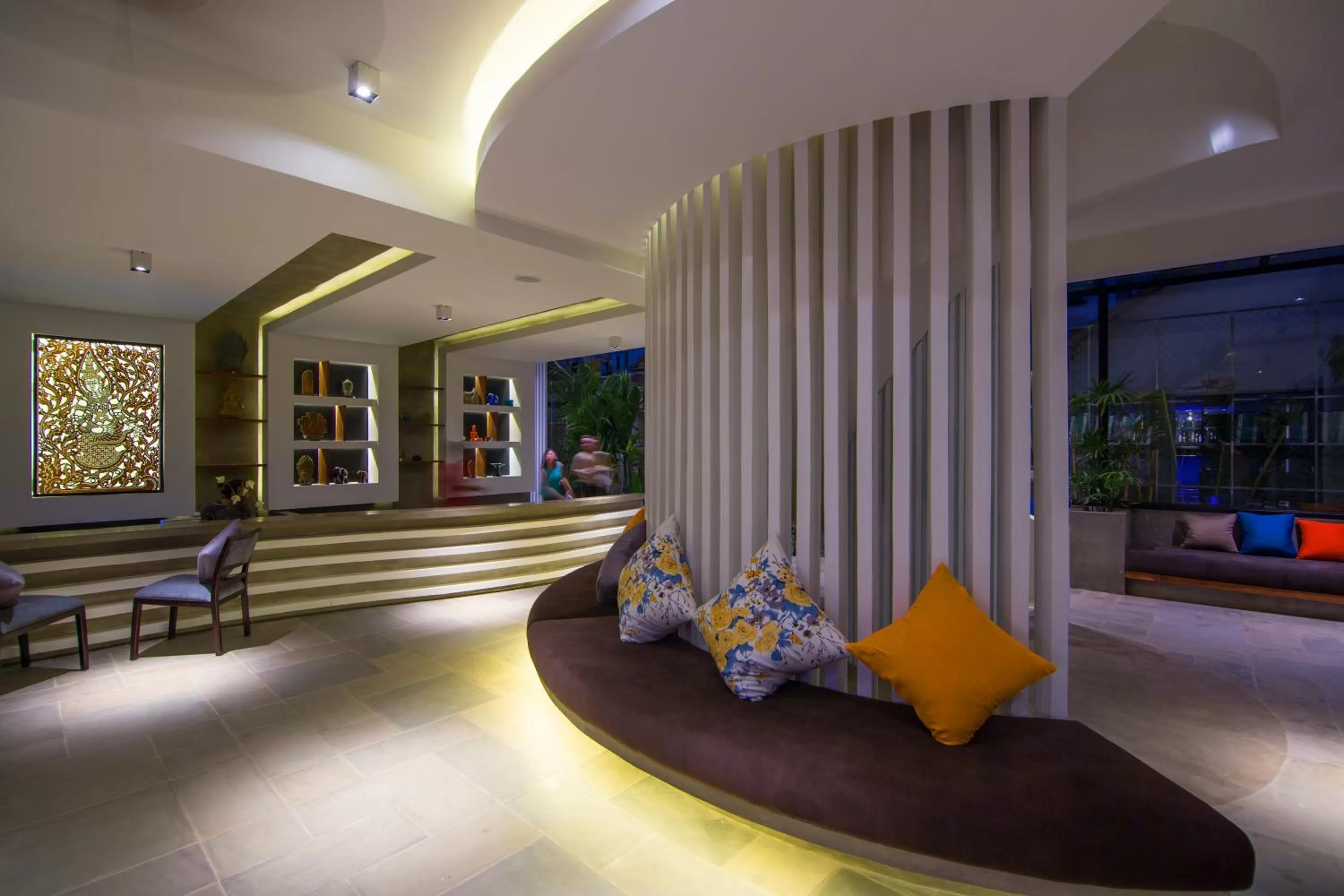 Lobby or reception in Apsara Residence Hotel