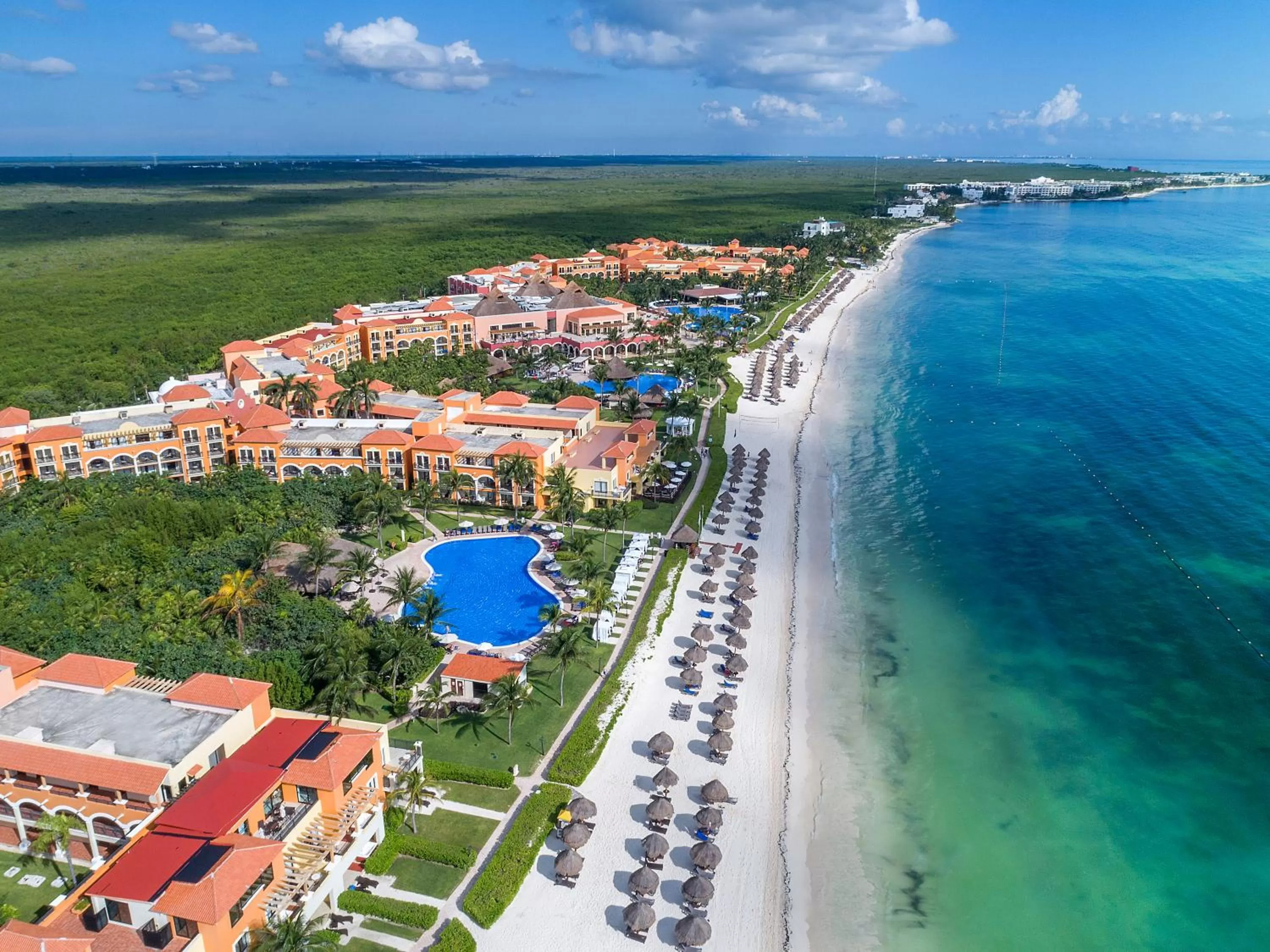 Bird's eye view in Ocean Coral & Turquesa All Inclusive