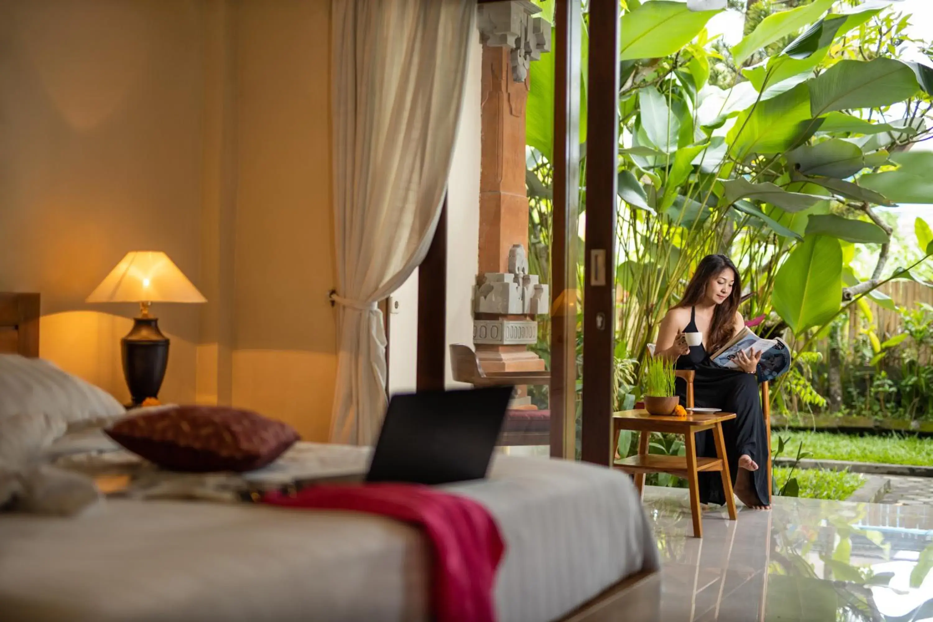 Bedroom in Uma Sari Cottage by Mahaputra-CHSE Certified Bedroom in Uma Sari Cottage by Mahaputra-CHSE Certified