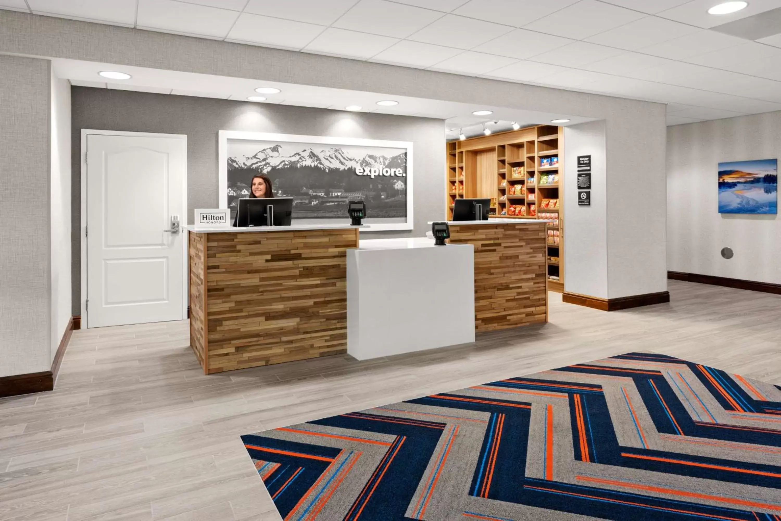 Lobby or reception, Lobby/Reception in Hampton Inn & Suites Fairbanks