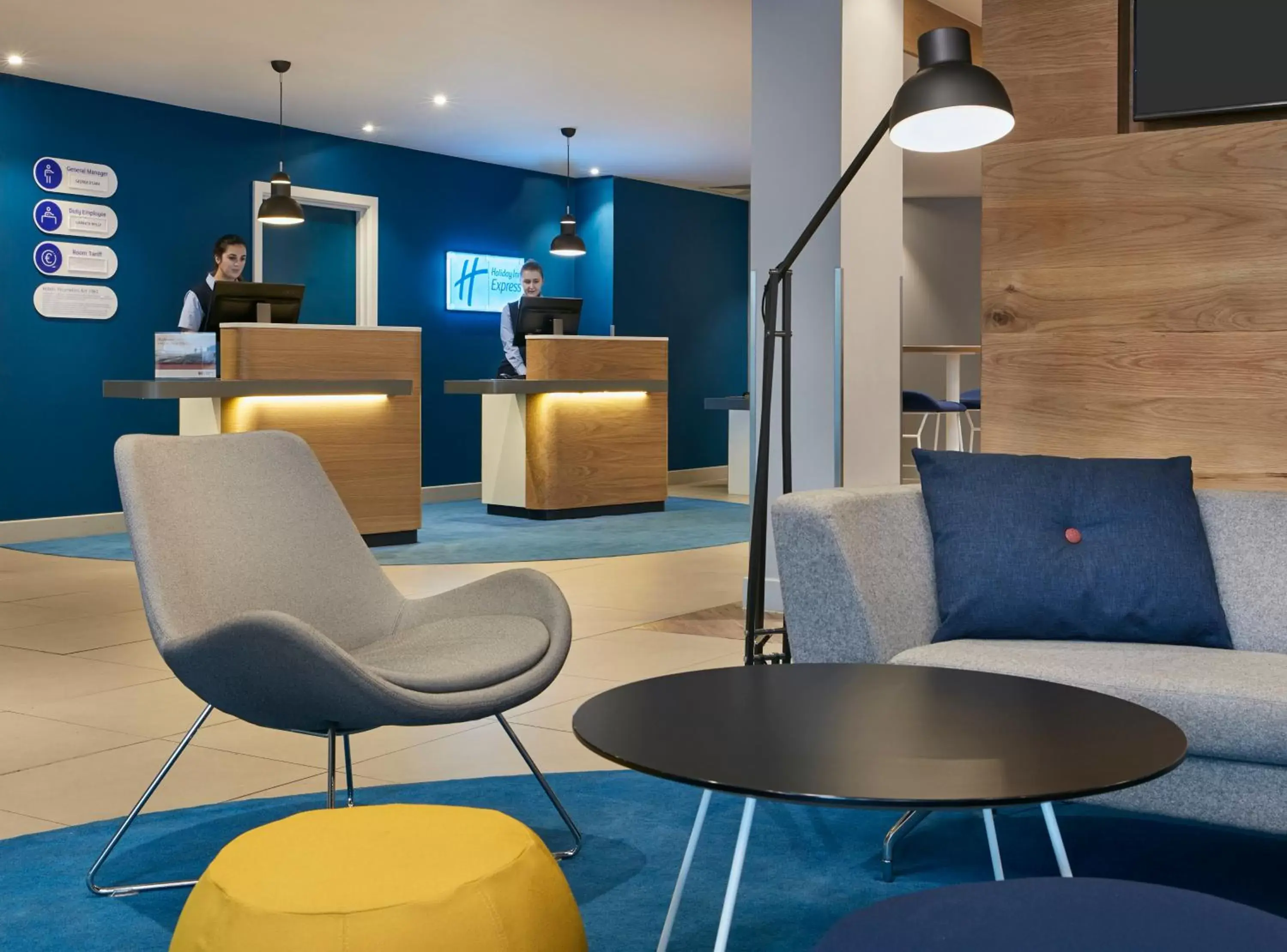 Lobby or reception, Seating Area in Holiday Inn Express Dublin City Centre