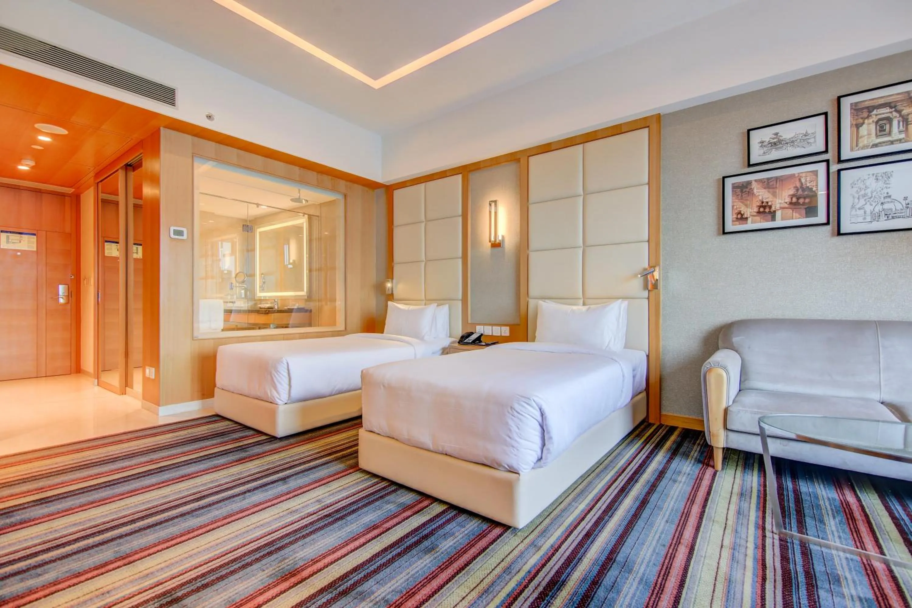 Bed in Radisson Blu Gorakhpur