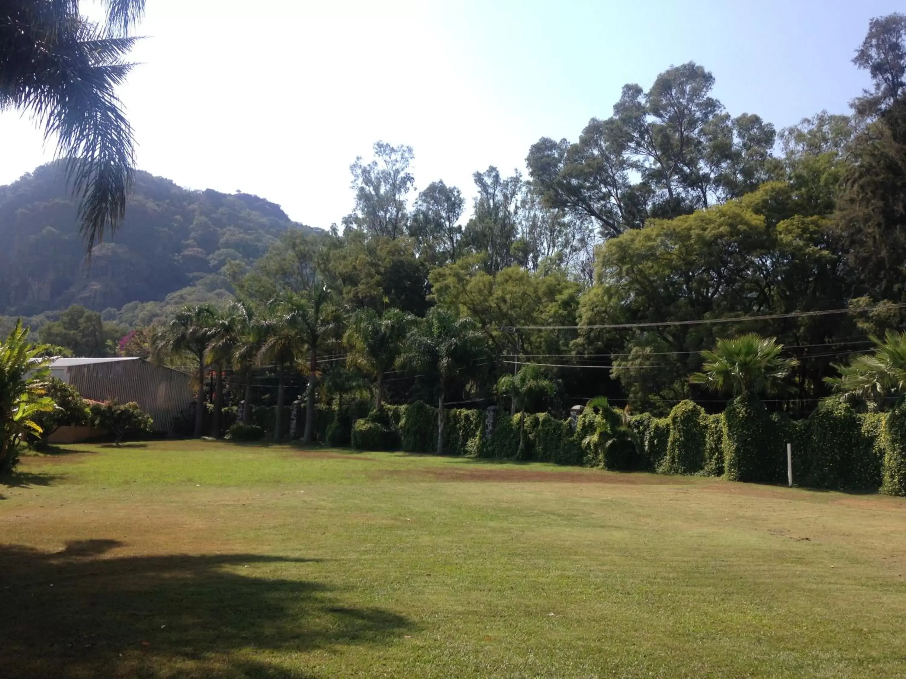 Garden in Hospedaje Ornelas