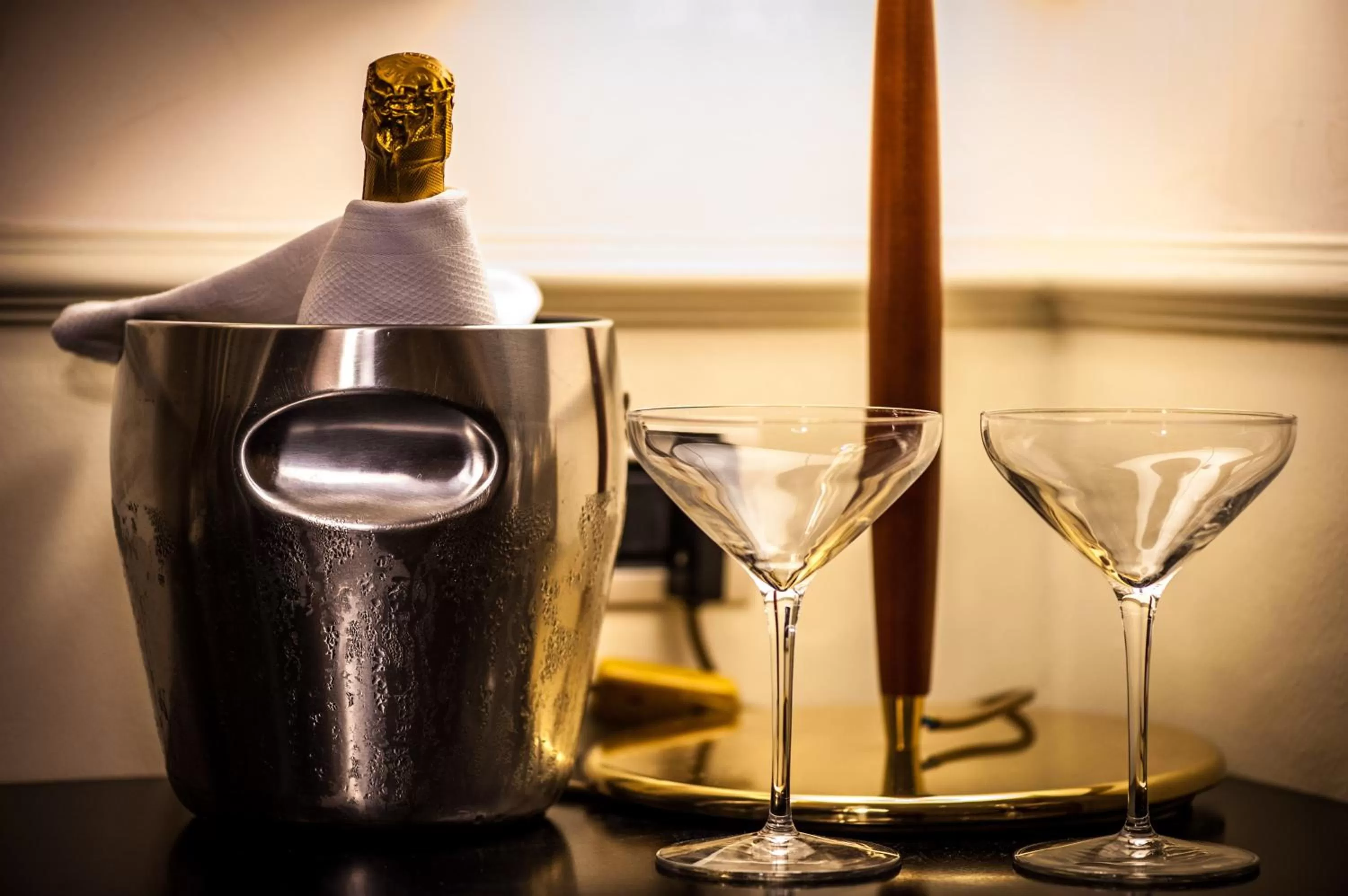 Drinks in Hotel Flora