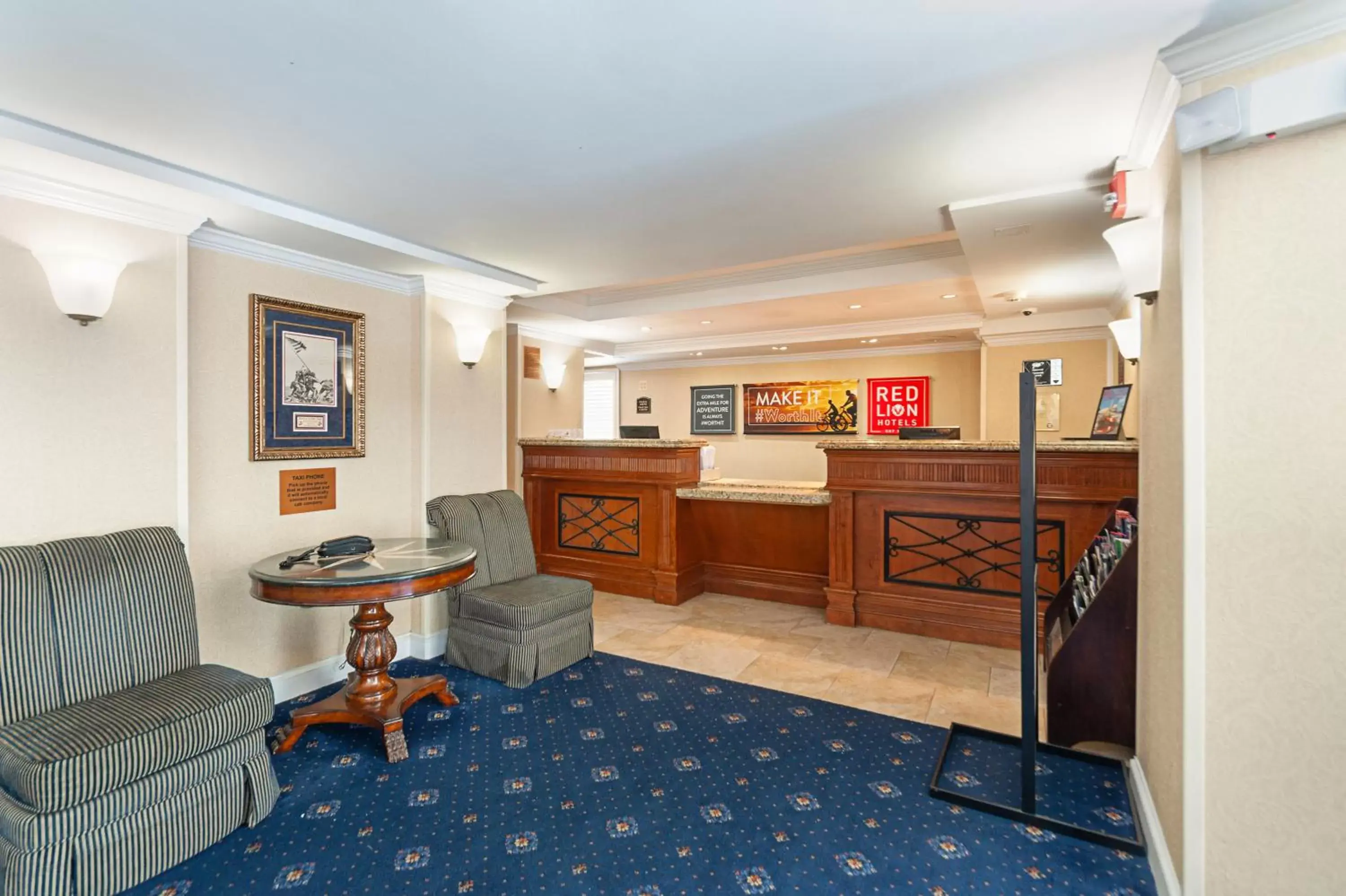 Lobby or reception, Lobby/Reception in Red Lion Hotel Rosslyn Iwo Jima