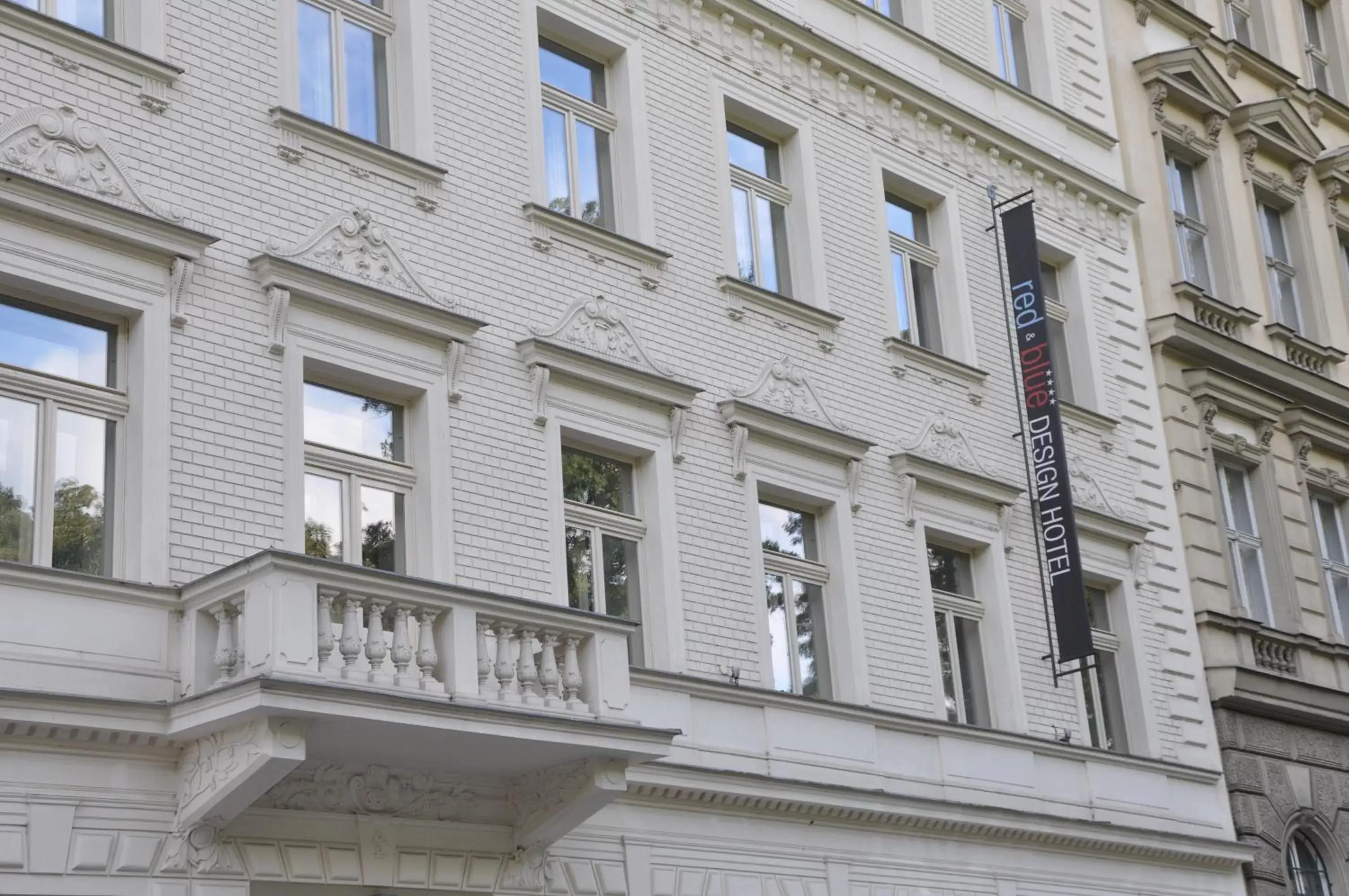 Facade/entrance, Property Building in Red & Blue Design Hotel Prague