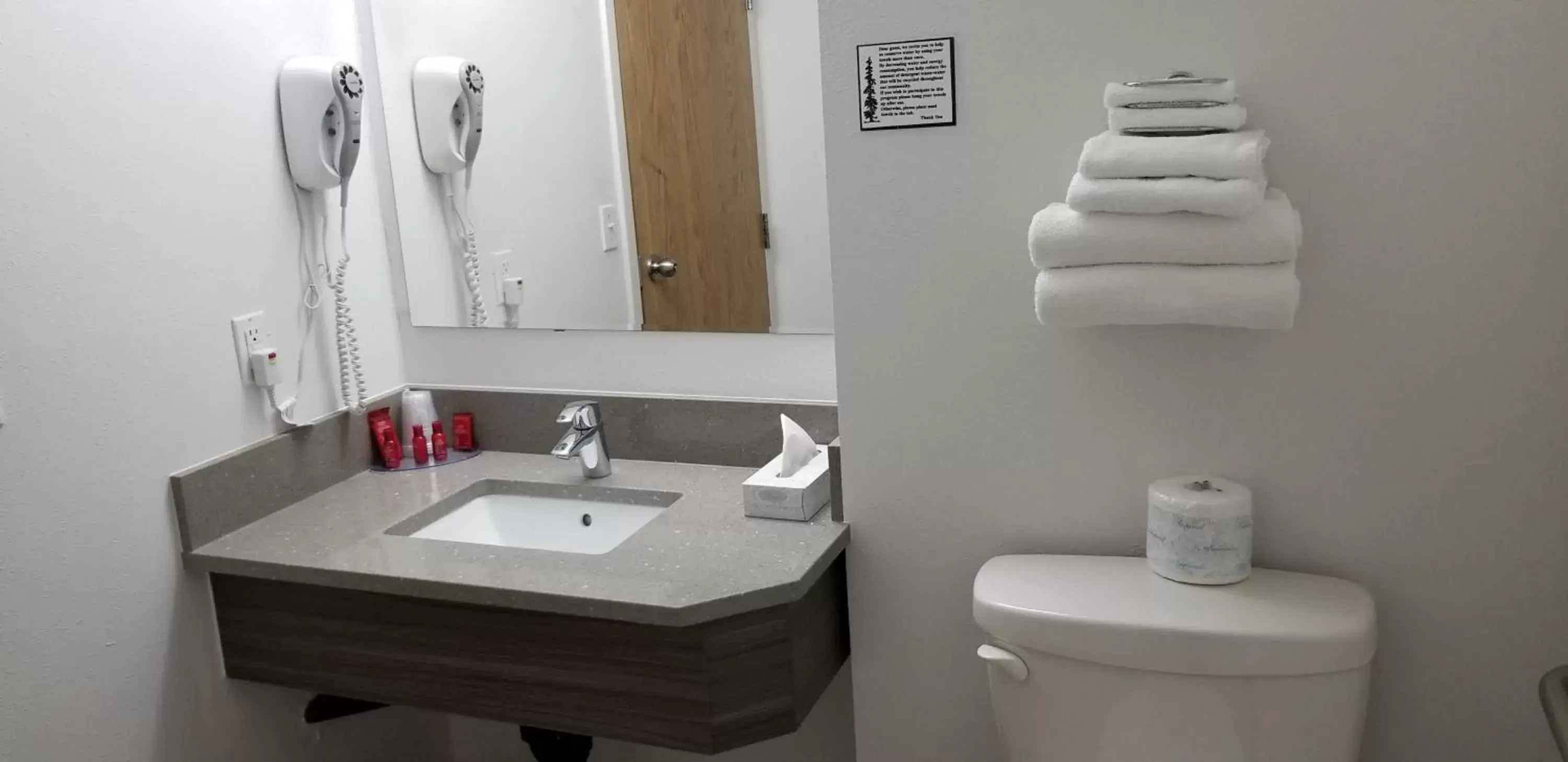 Bathroom in SureStay Plus Hotel by Best Western Lethbridge
