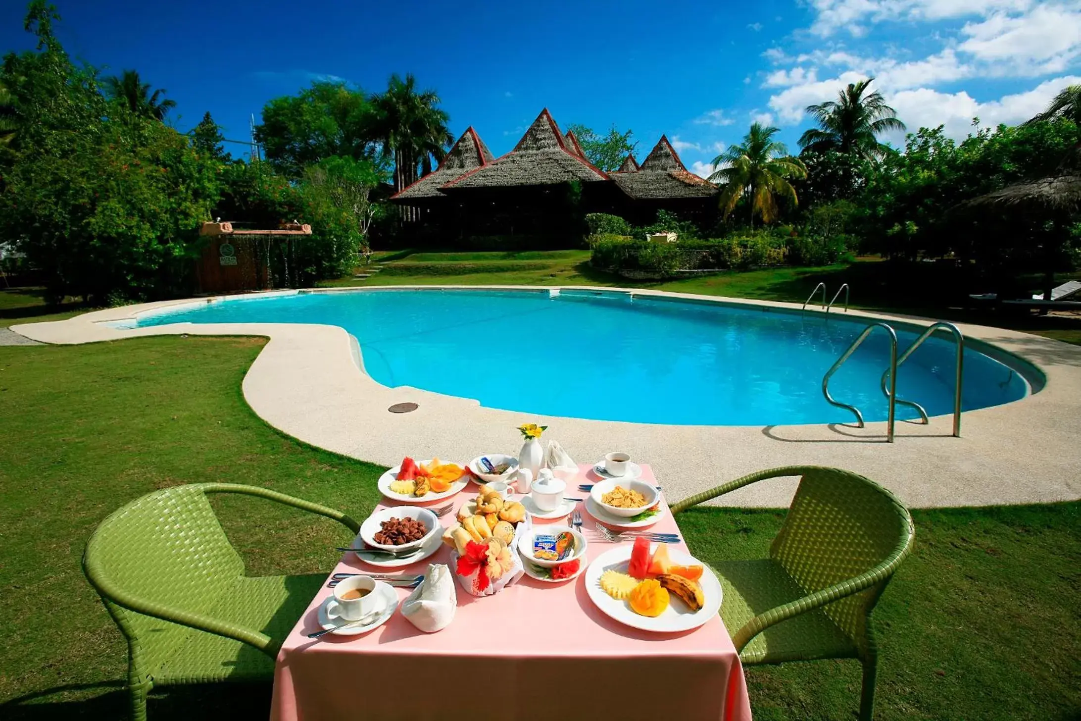 Swimming Pool in Badian Island Wellness Resort