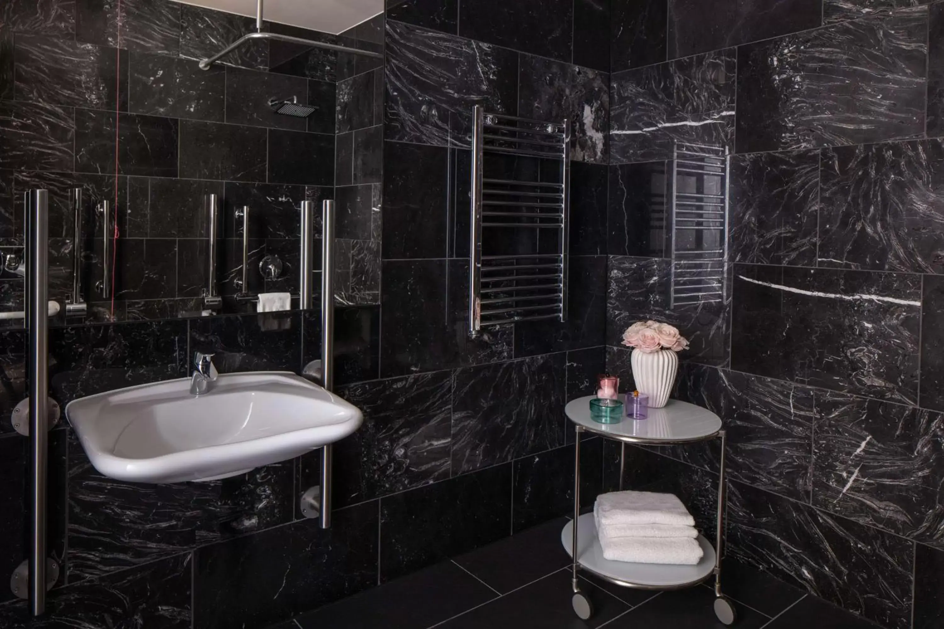 Bathroom in Anantara The Marker Dublin- A Leading Hotel of the World