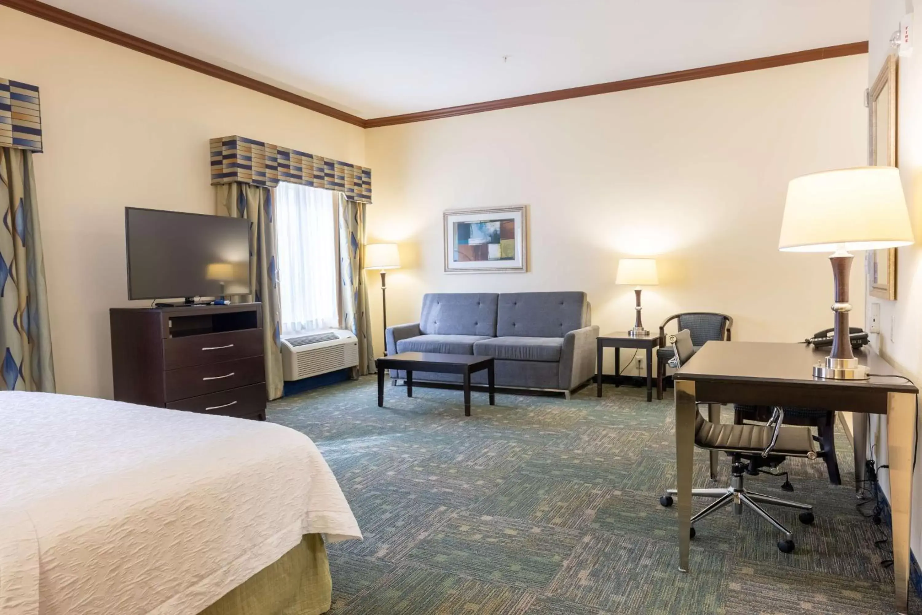 Living room, Bed in Hampton Inn Alice Living room, Bed in Hampton Inn Alice