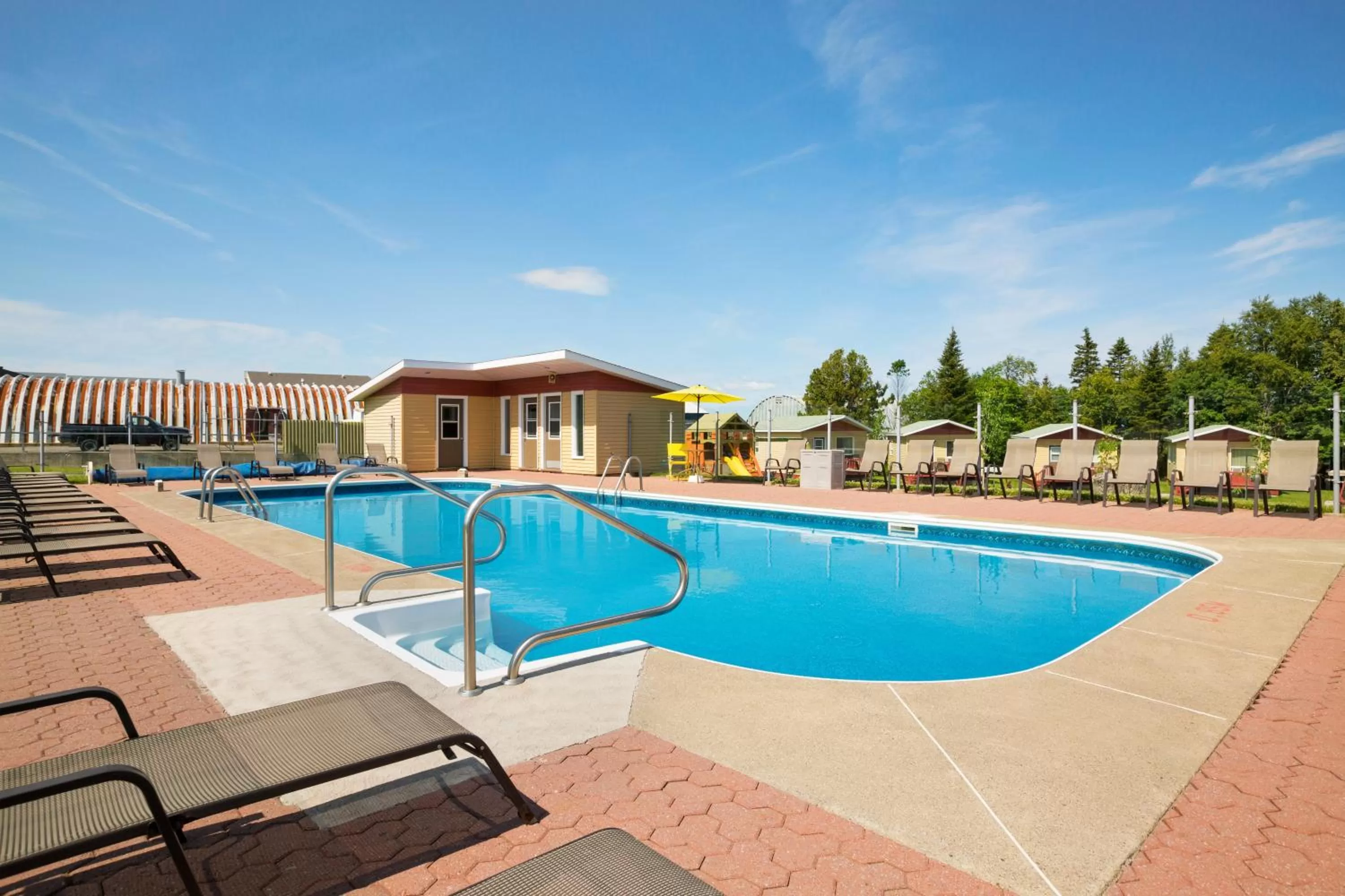 Swimming pool in Days Inn by Wyndham Riviere-Du-Loup
