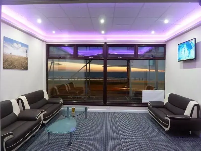 Living room, Swimming Pool in Funky Towers