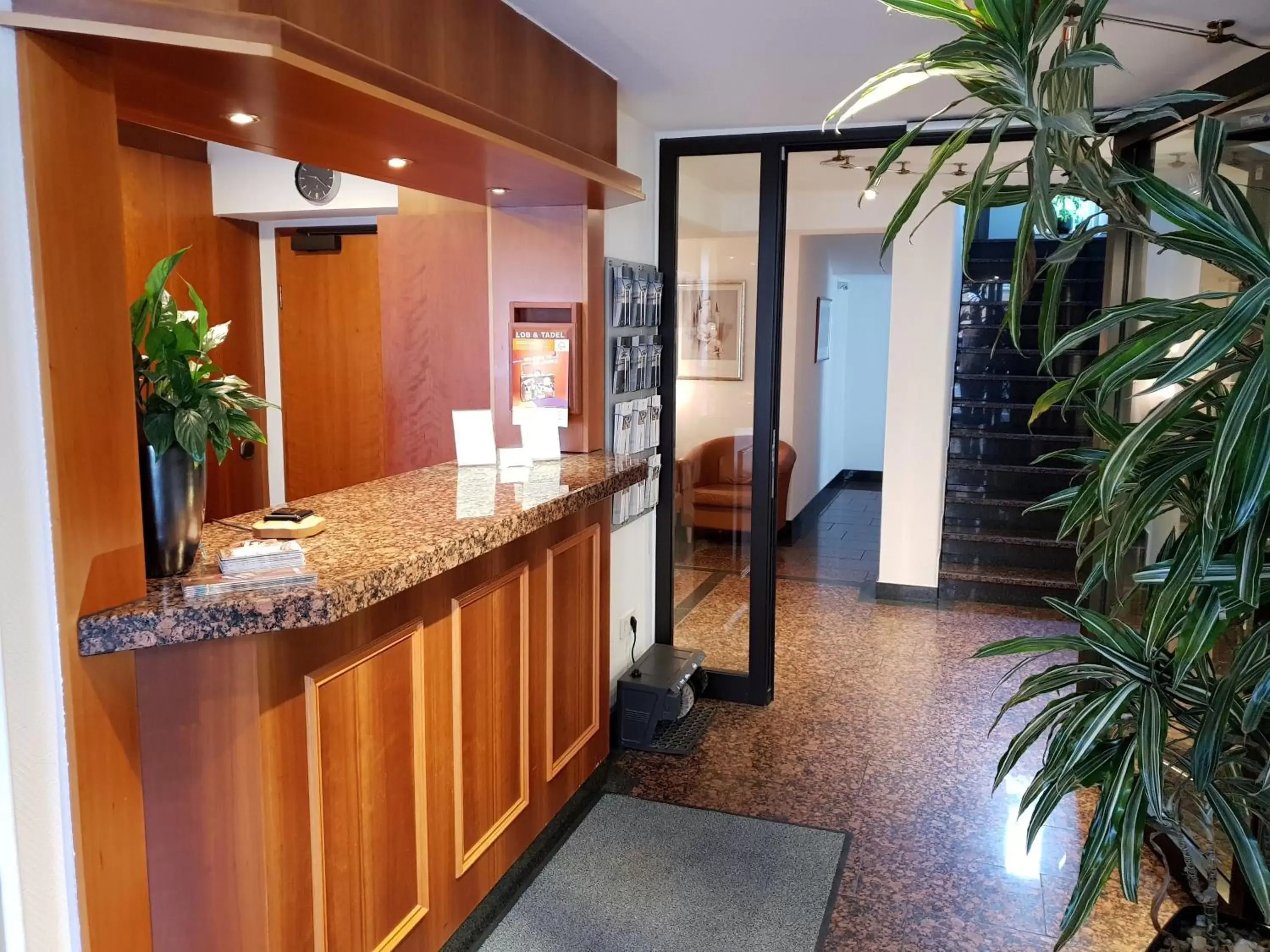 Lobby or reception, Lobby/Reception in City Hotel Stuttgart