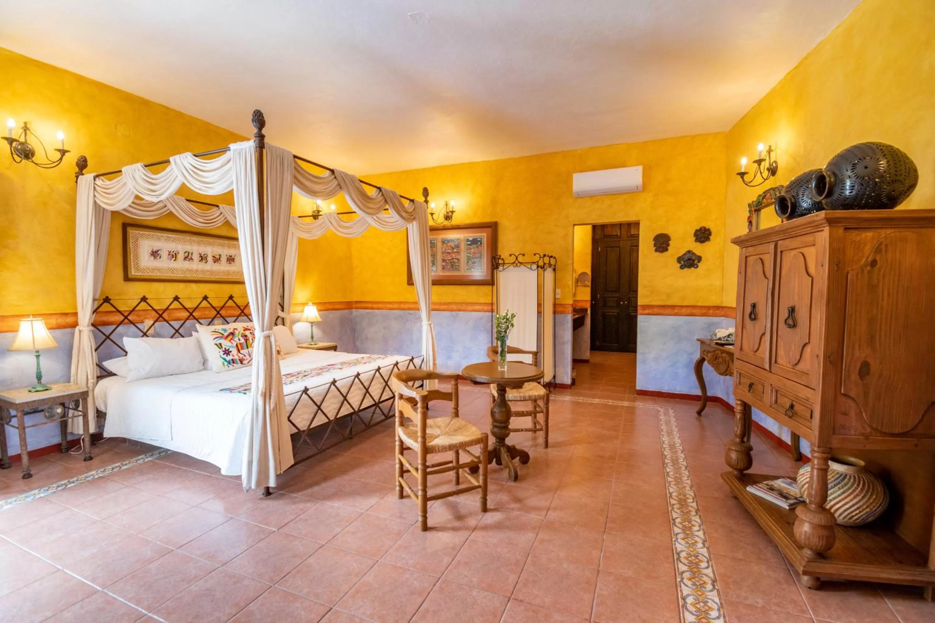 Bed in Quinta Las Acacias Hotel Boutique