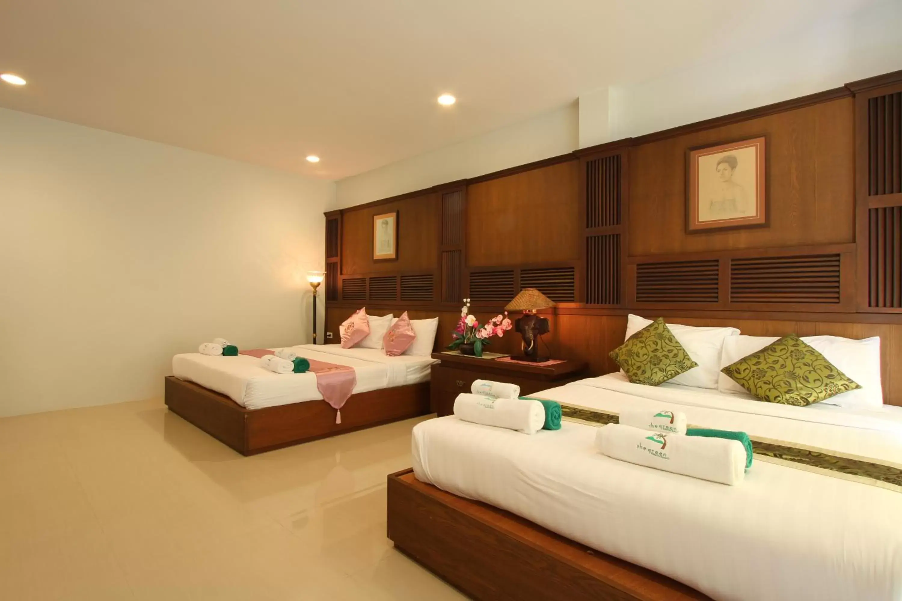 Bedroom, Bed in The Green Beach Resort