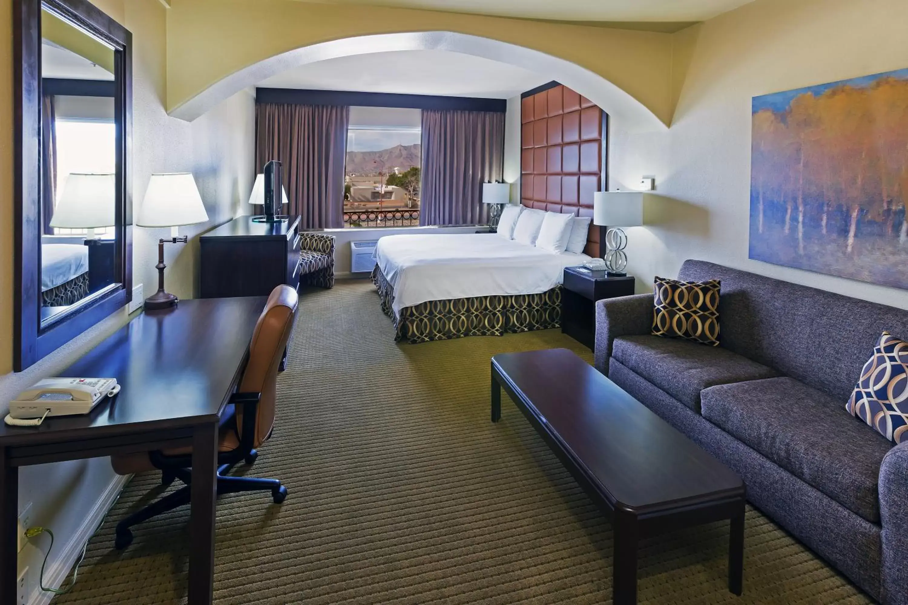 Photo of the whole room, Seating Area in Radisson Hotel El Paso Airport