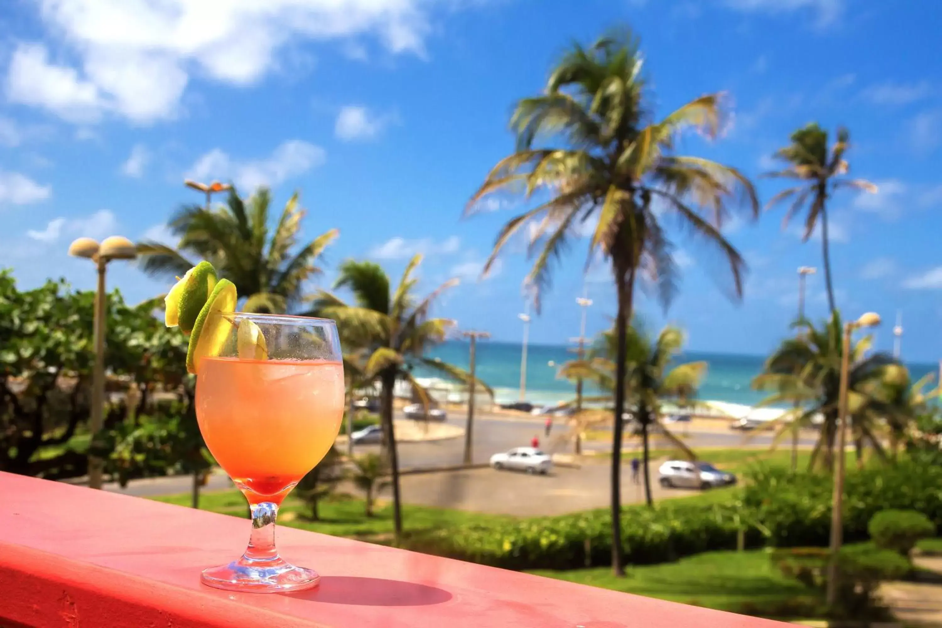 Pool view in Bahiamar Hotel