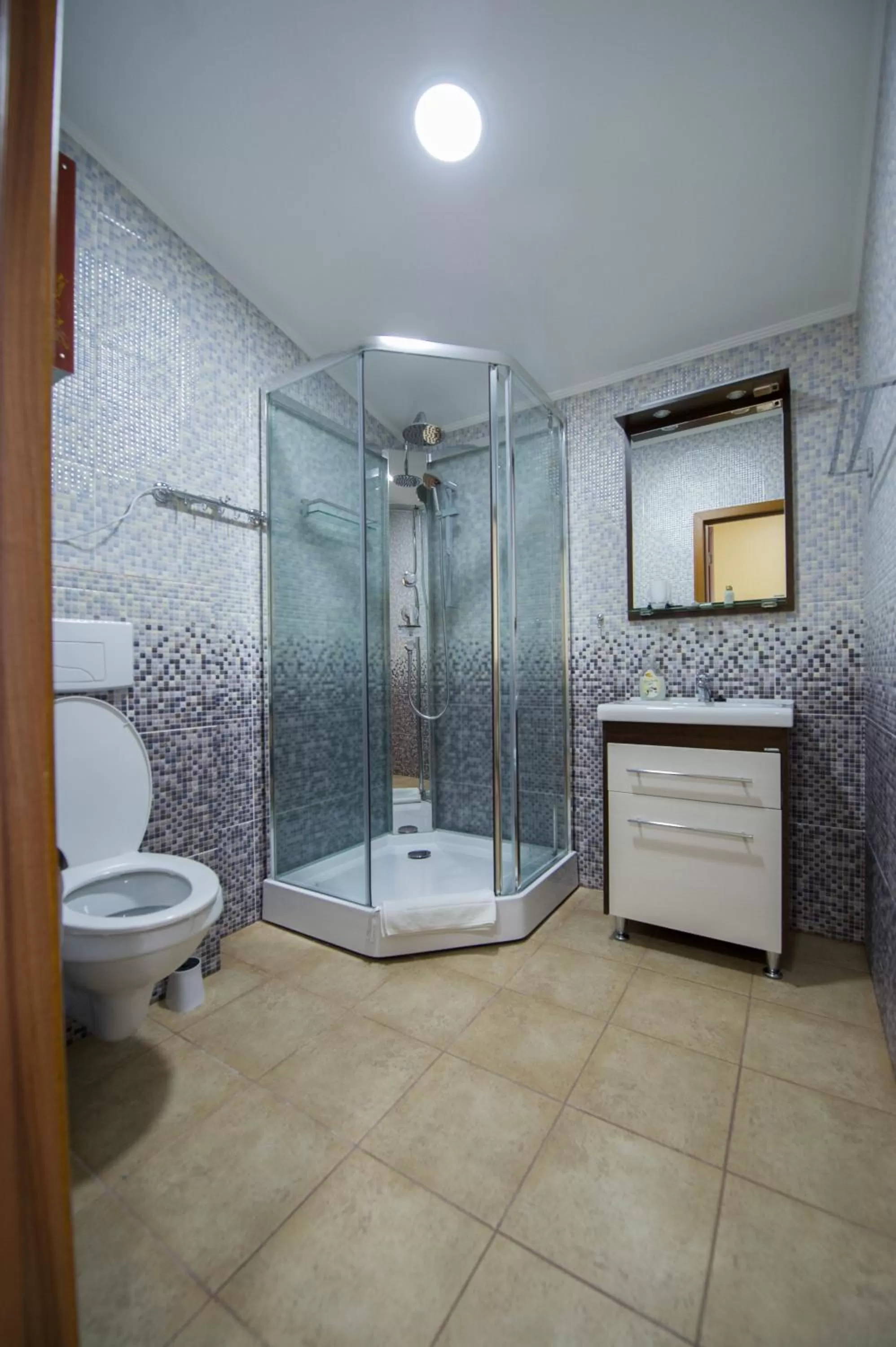 Shower in Elite Hotel