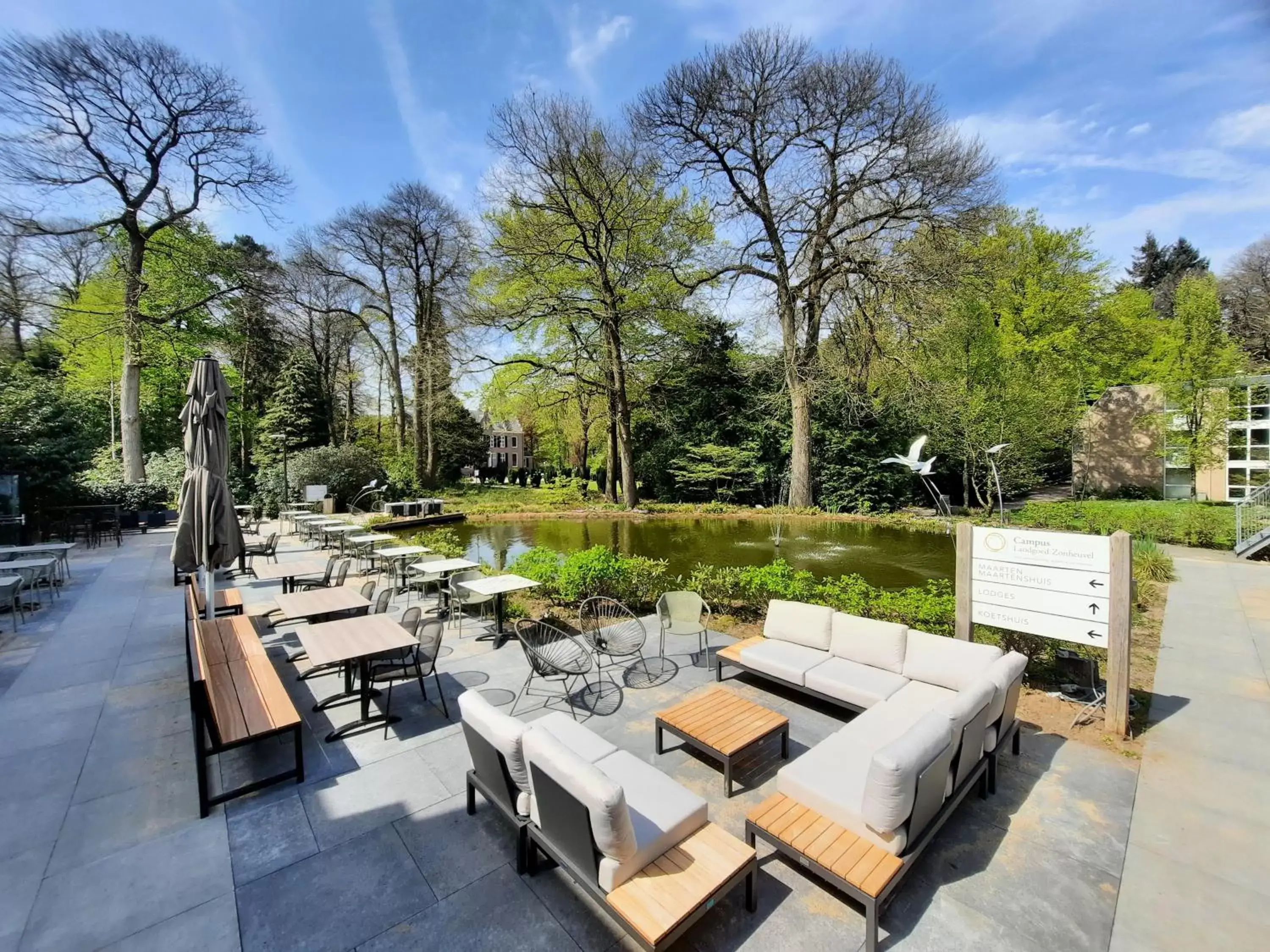 Balcony/Terrace in Hotel Landgoed Zonheuvel