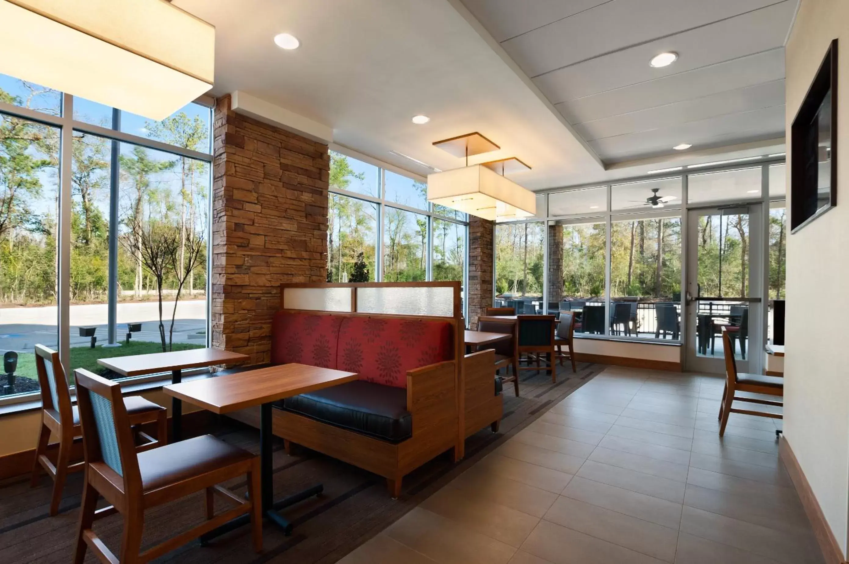 Lobby or reception, Restaurant/Places to Eat in Hyatt Place Houston/The Woodlands