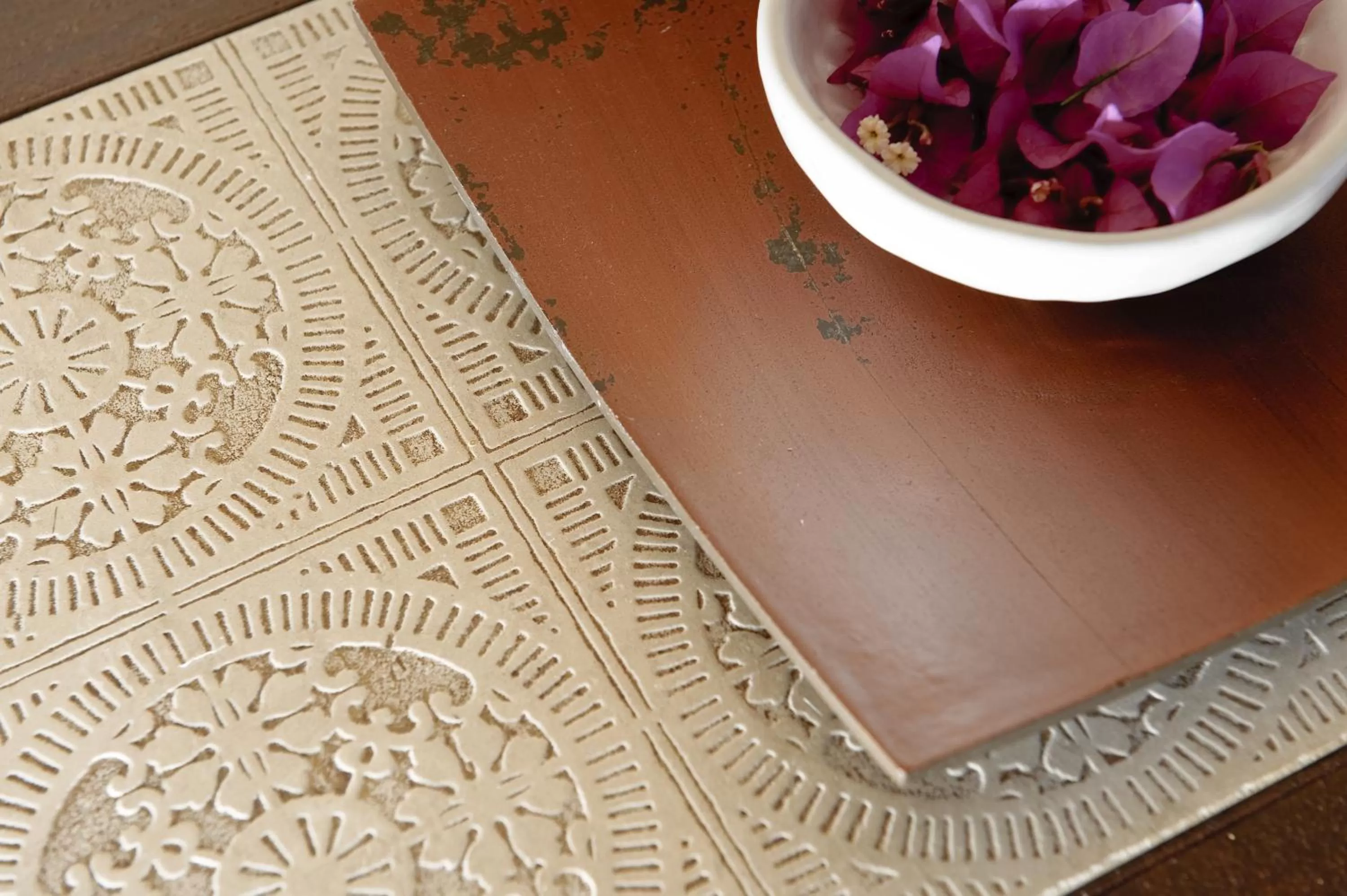 Decorative detail in Relais Parco Cavalonga