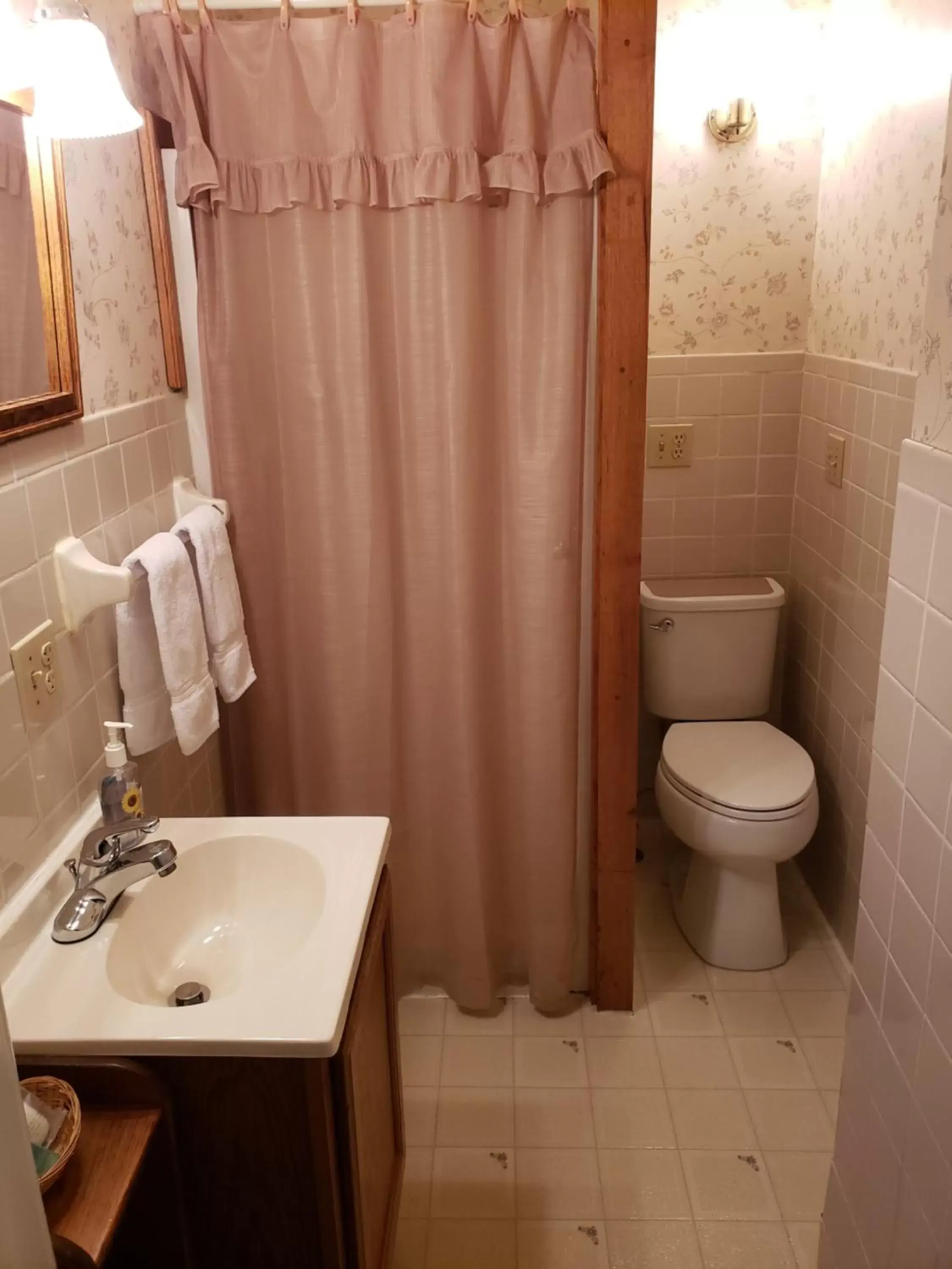 Shower, Bathroom in Hudson Manor Bed & Breakfast