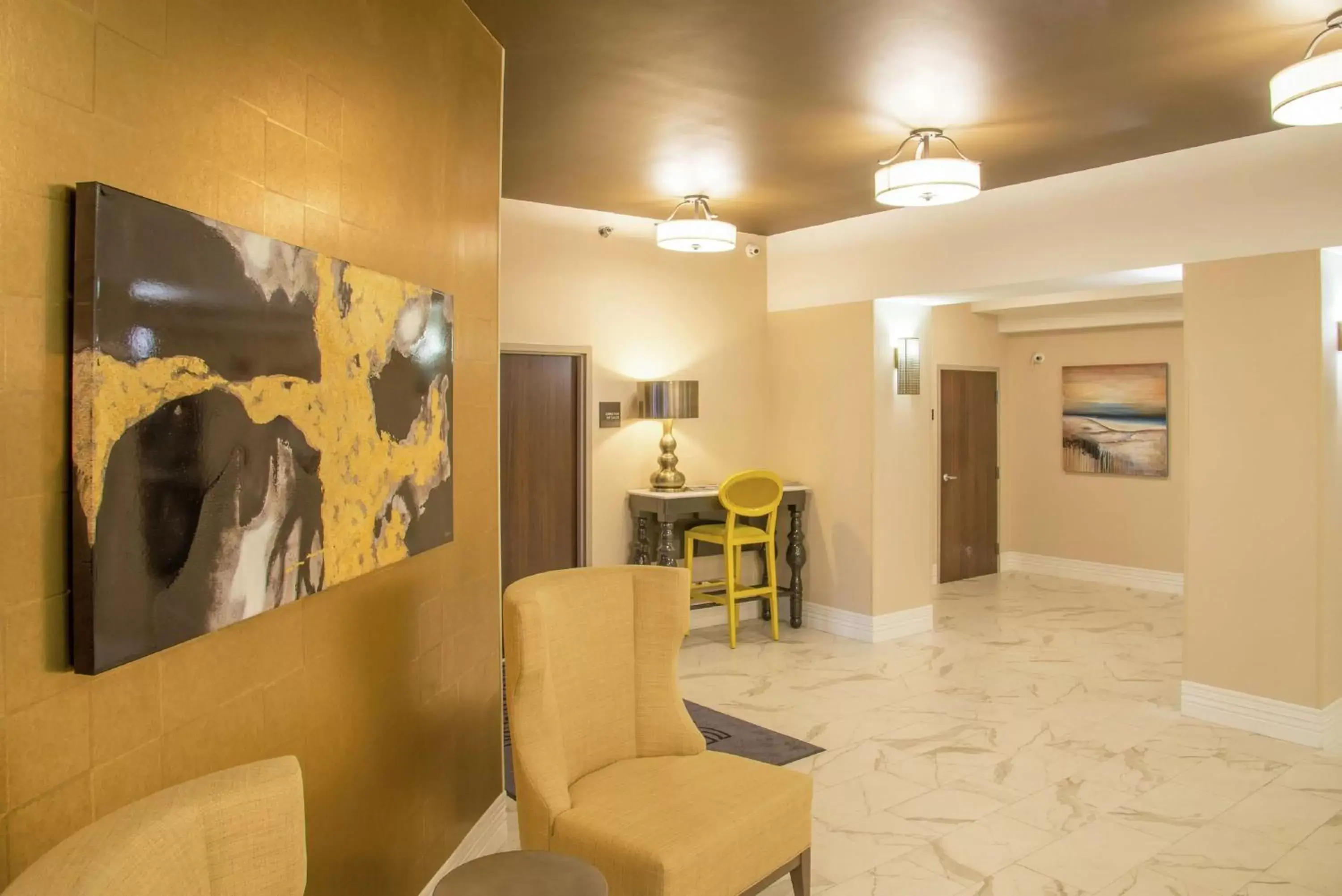 Lobby or reception, Seating Area in Hampton Inn & Suites Jackson Coliseum