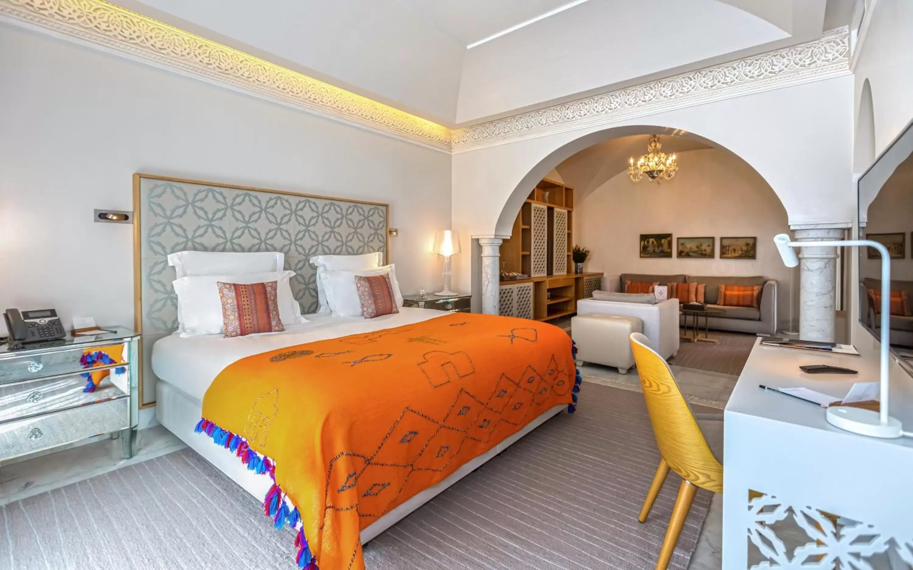Bedroom in Dar El Jeld Hotel and Spa