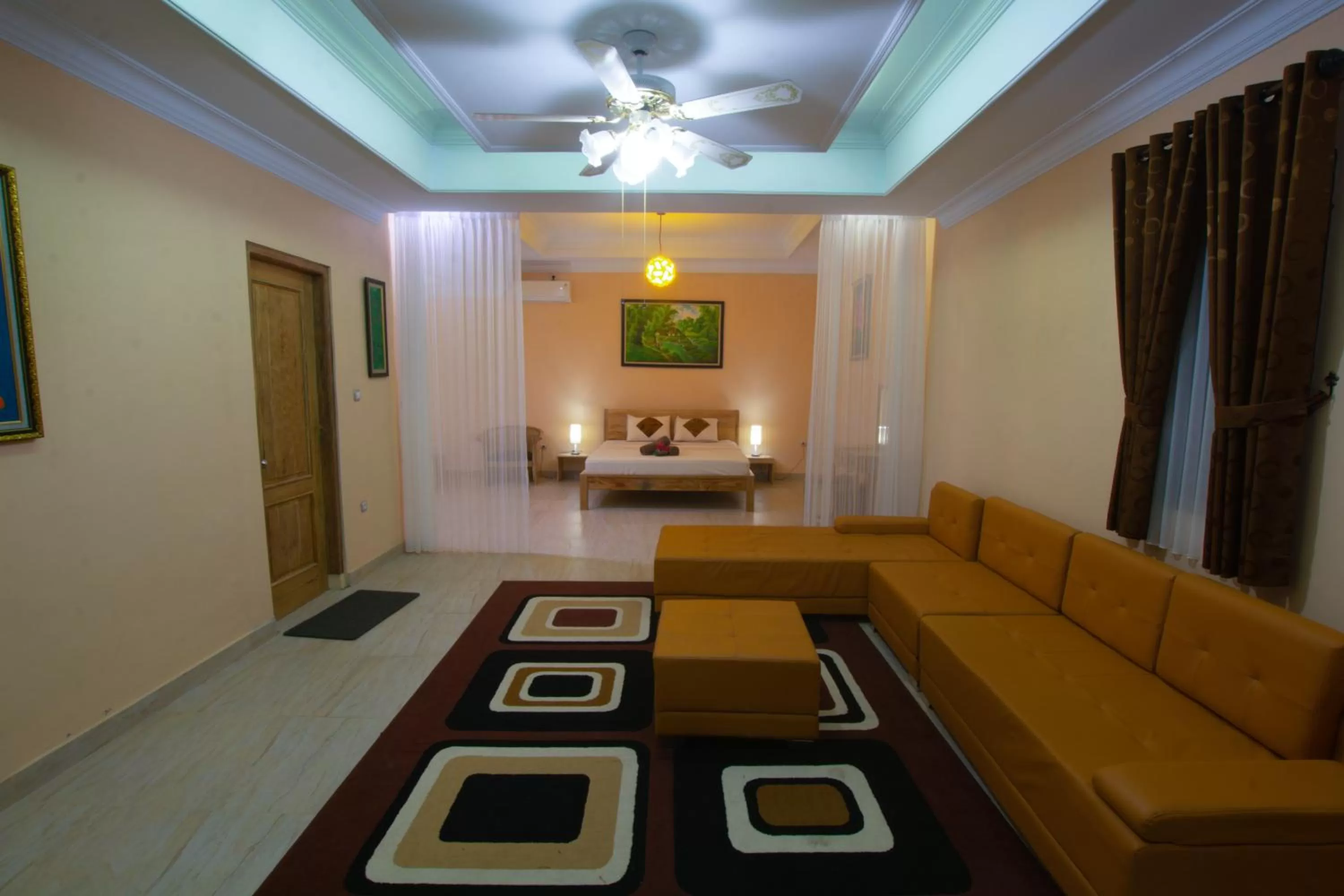 Seating area in Ada Waktu Homestay