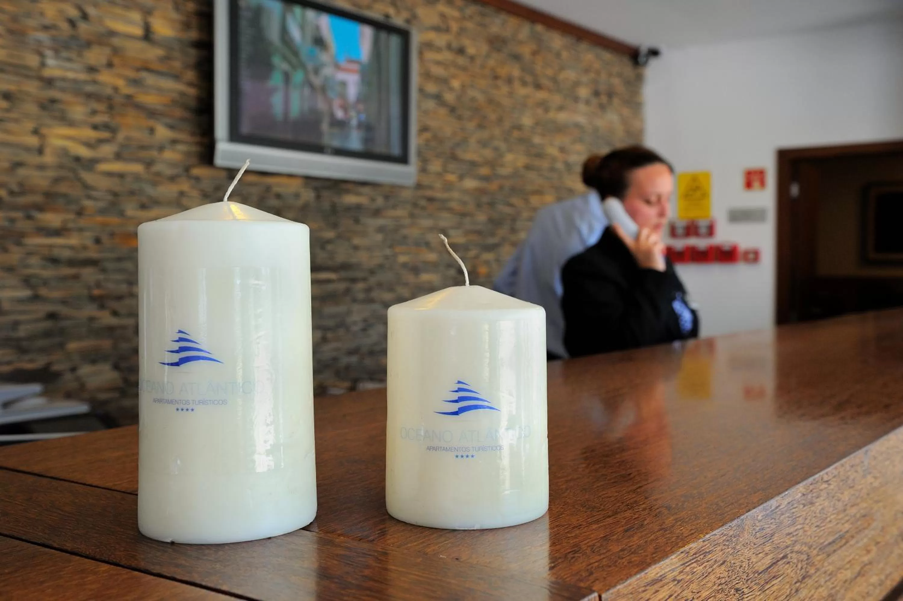 Lobby or reception in Oceano Atlantico Apartamentos Turisticos