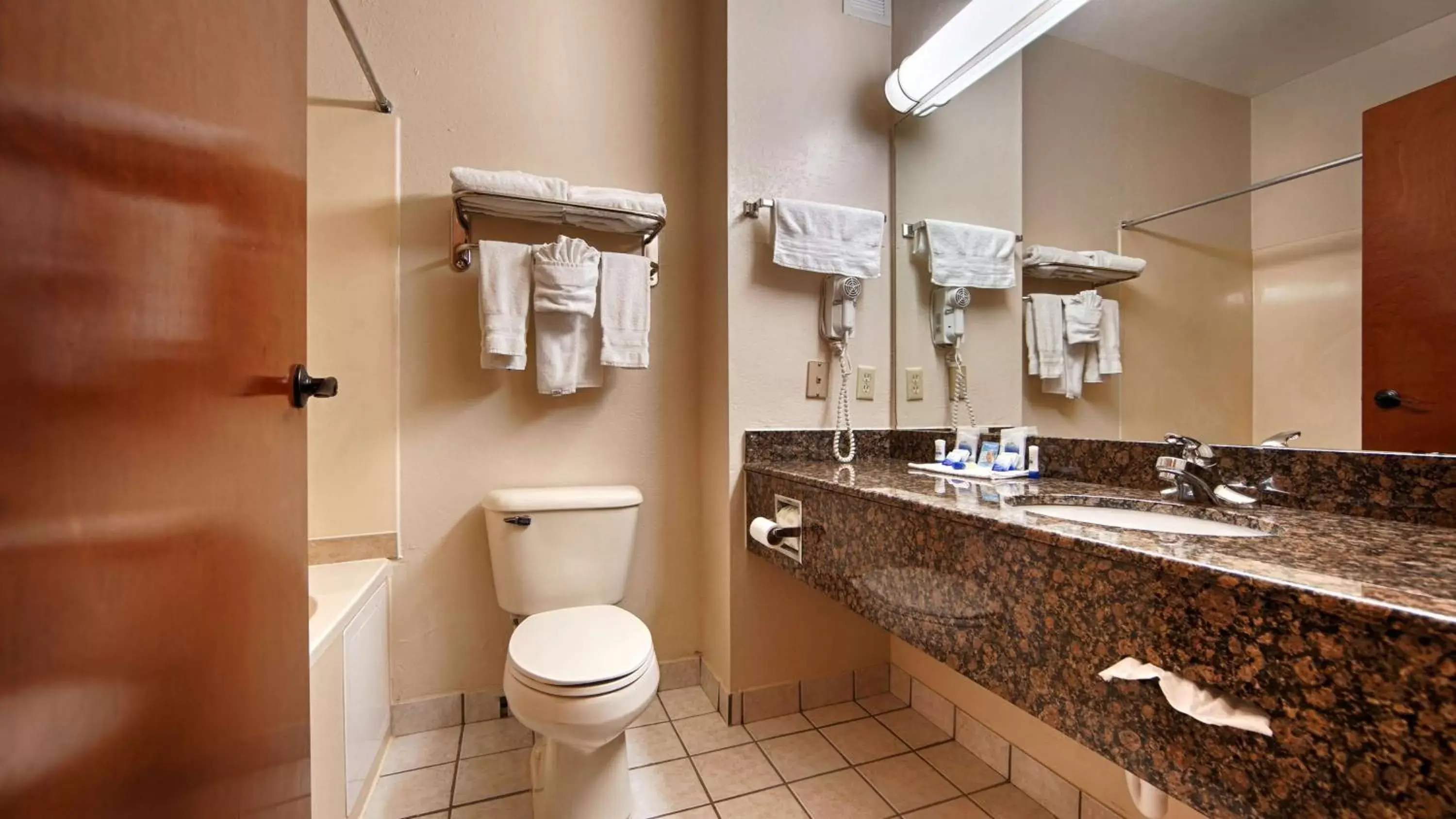 Bathroom in SureStay Plus Hotel by Best Western Edmond