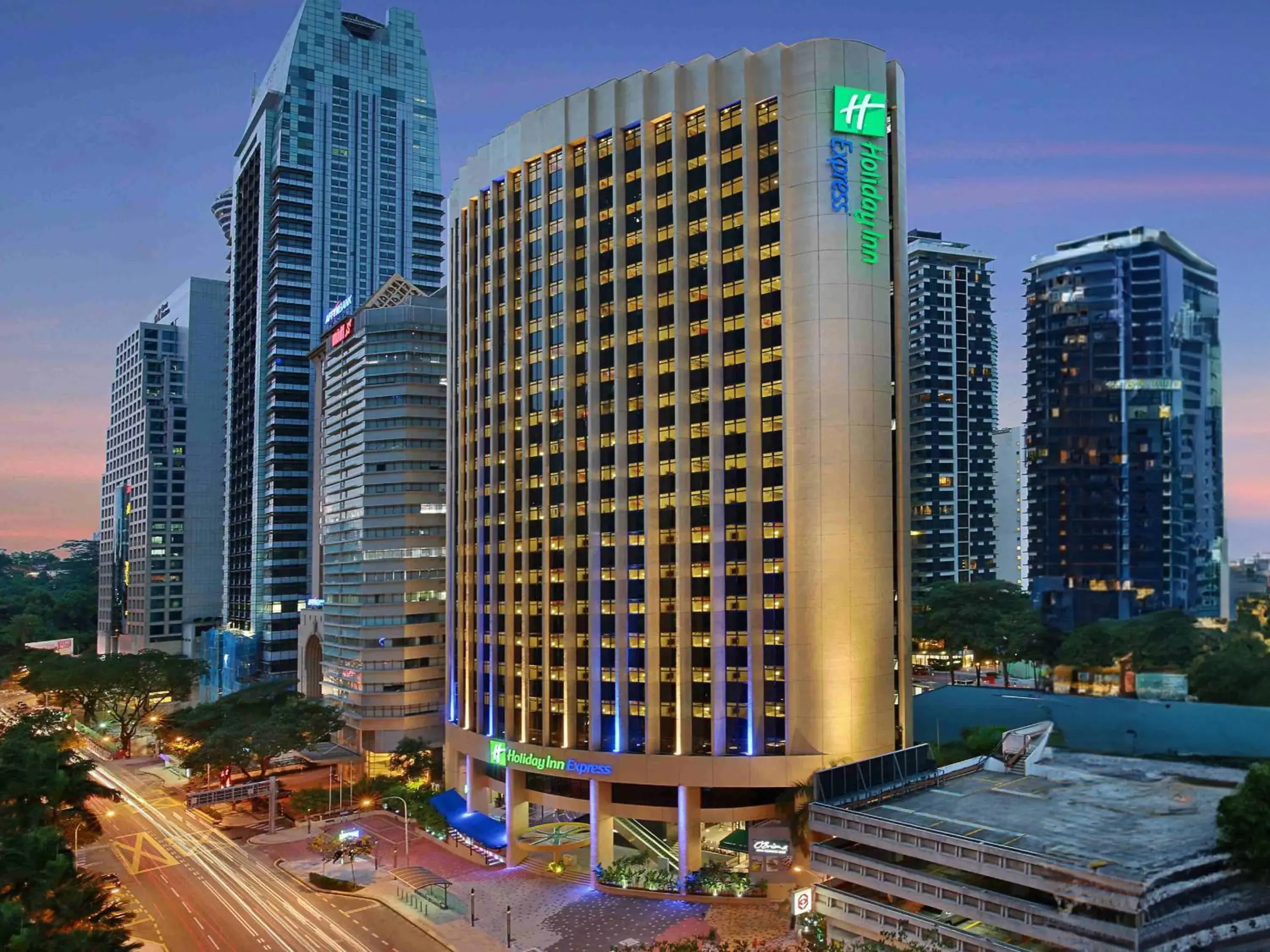 Property building in Holiday Inn Express Kuala Lumpur City Centre, an IHG Hotel