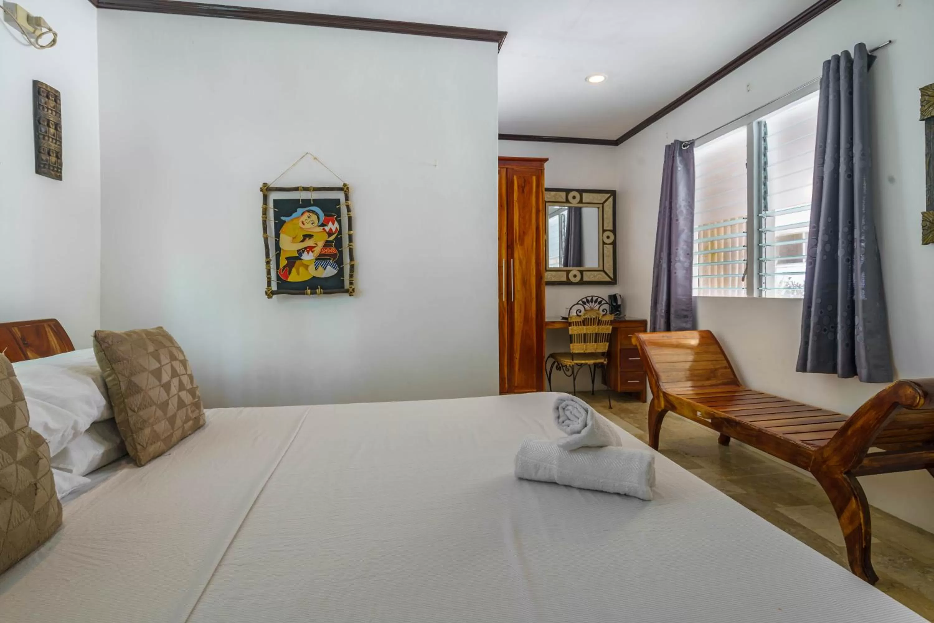 Bedroom, Bed in Charisma Beach Resort