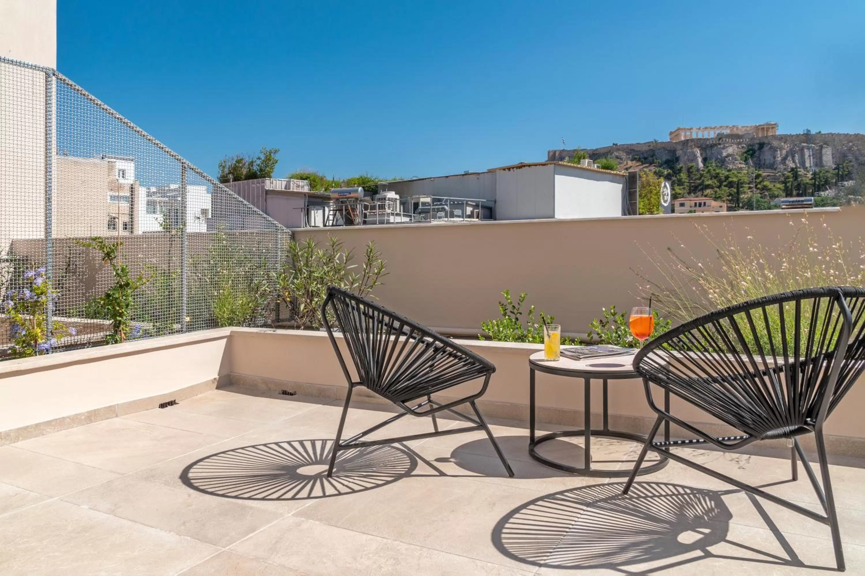 Balcony/Terrace in Hellenic Vibes Smart Hotel