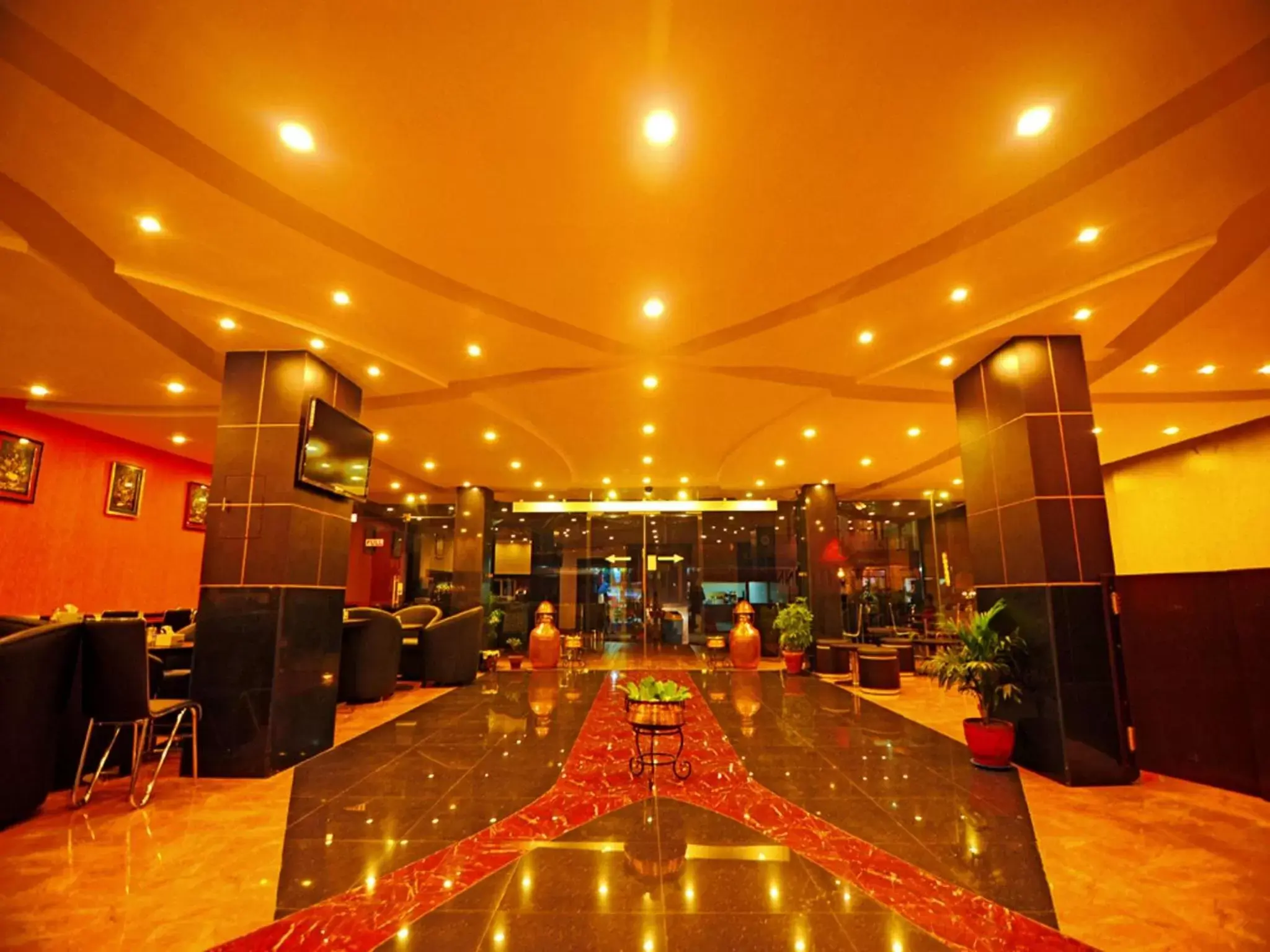 Lobby or reception, Banquet Facilities in Hotel City Inn - Mountain View