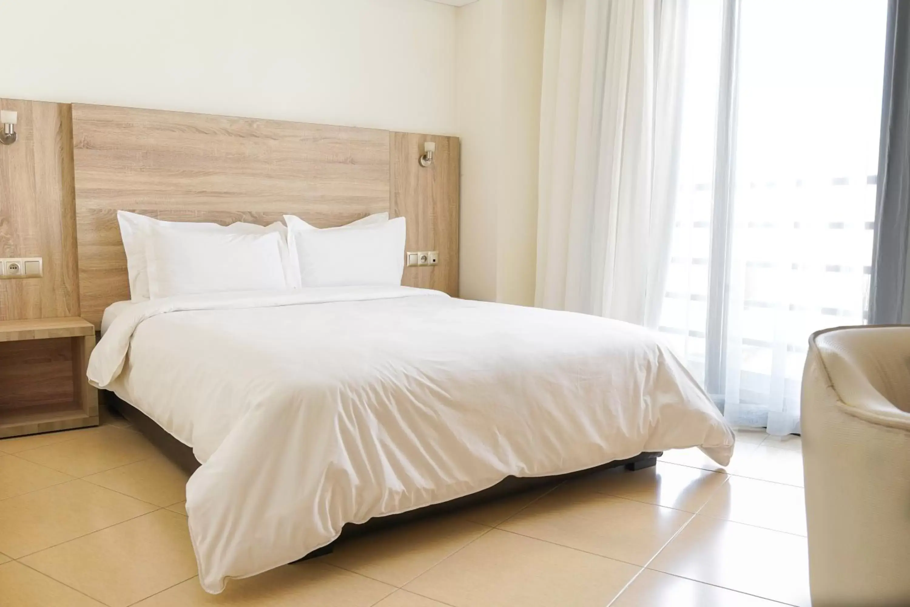 Bed in Hotel El Djenina