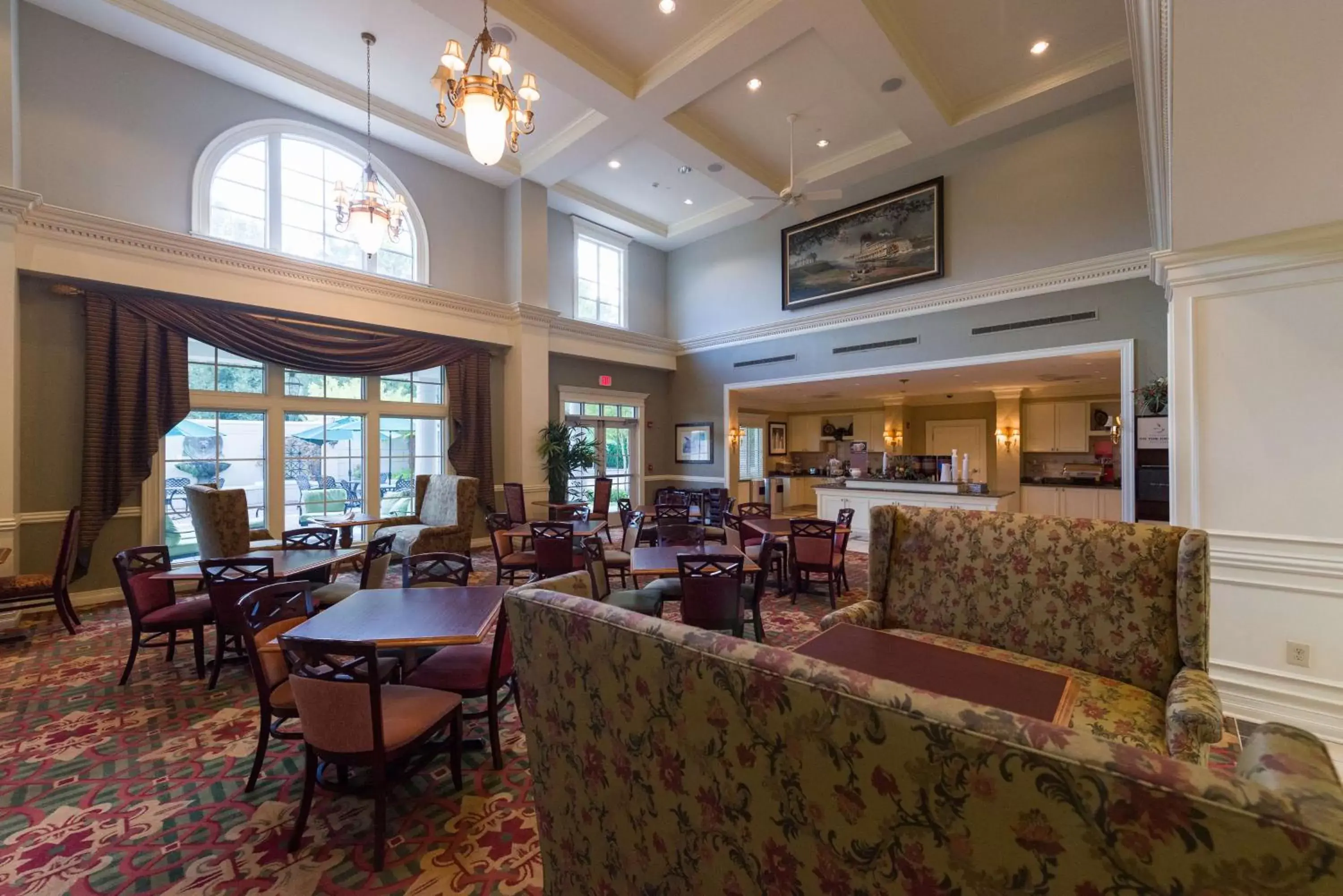 Dining area, Lounge/Bar in Hampton Inn & Suites - Vicksburg