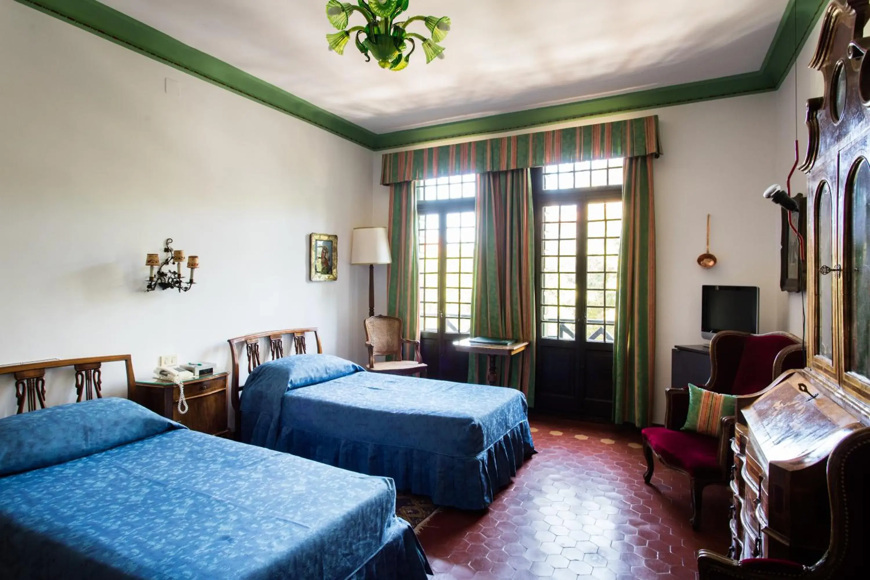 Bedroom in Residenza d'Epoca Albergo Quattro Fontane