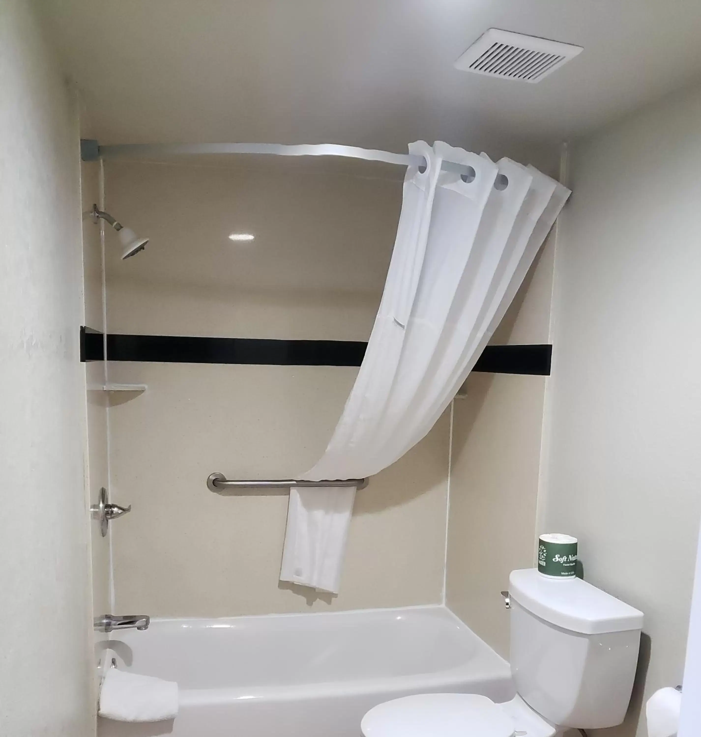 Bathroom in SureStay Hotel by Best Western Vallejo Napa Valley