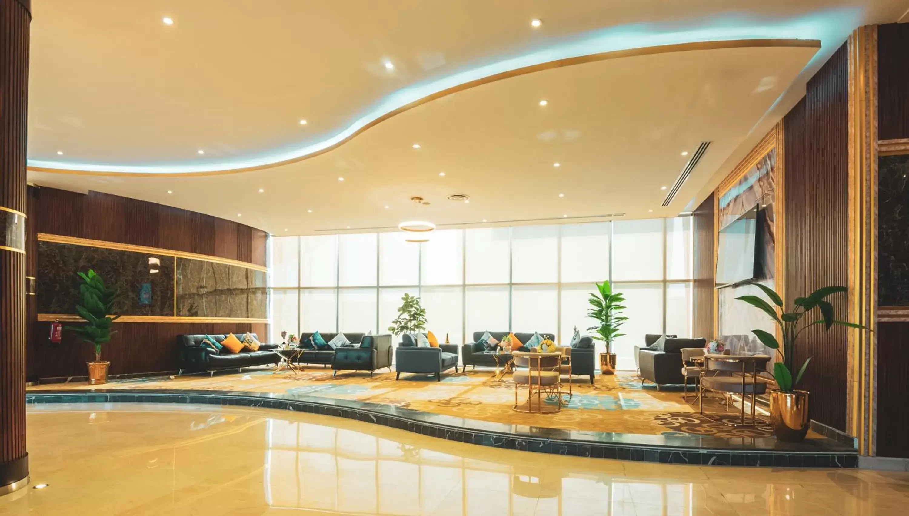 Lobby or reception in Golden Ship Hotel Lobby or reception in Golden Ship Hotel