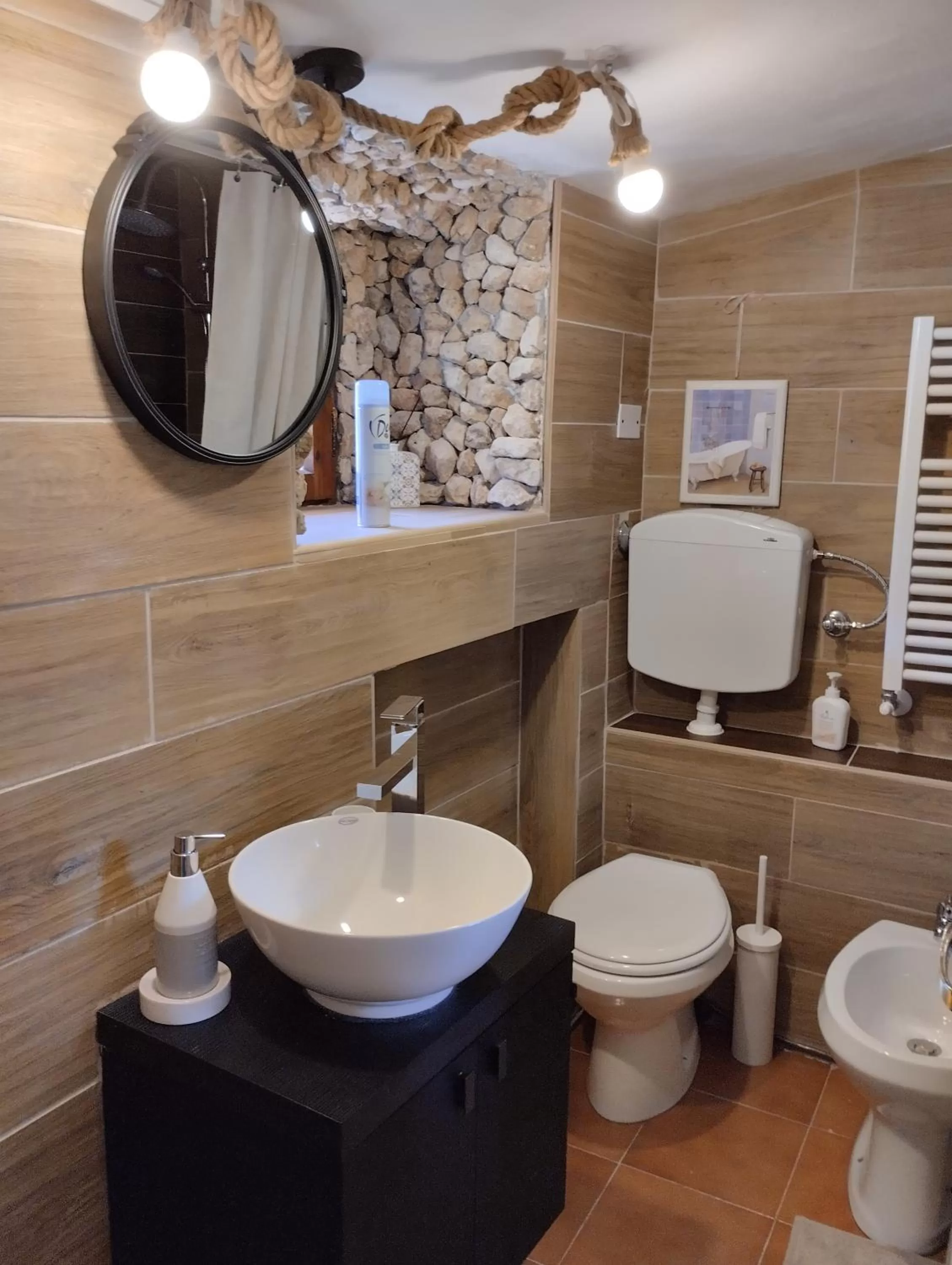 Bathroom in B&B LE GRETTE