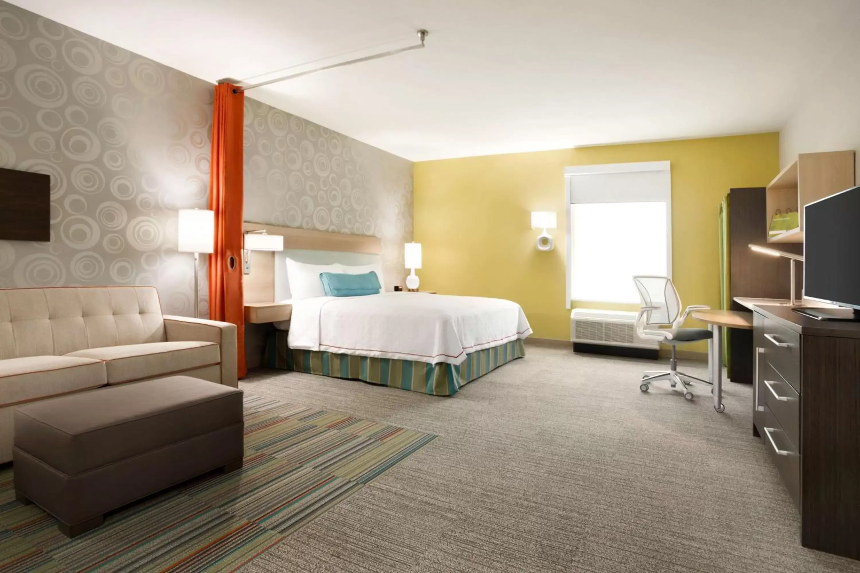 Bedroom, Bed in Home2 Suites by Hilton Houston Webster